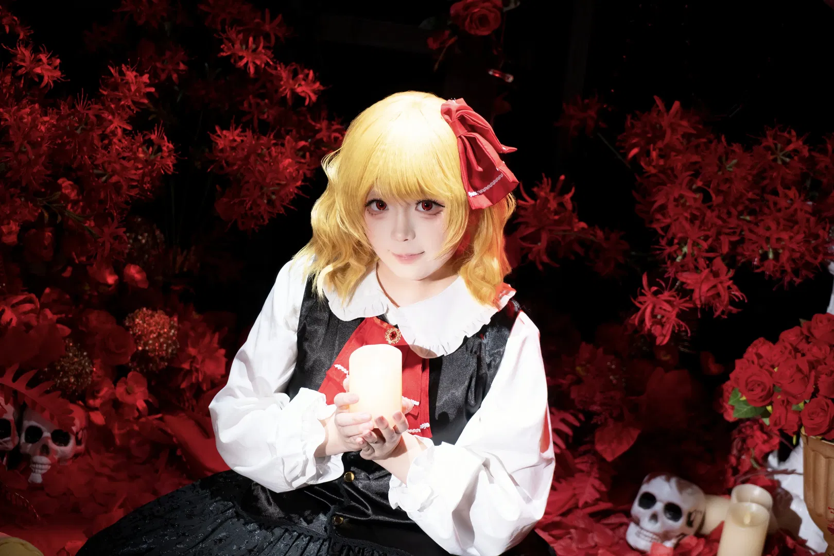 【露米婭cos】東方project暗黑哥特風正片 - 第 6 張