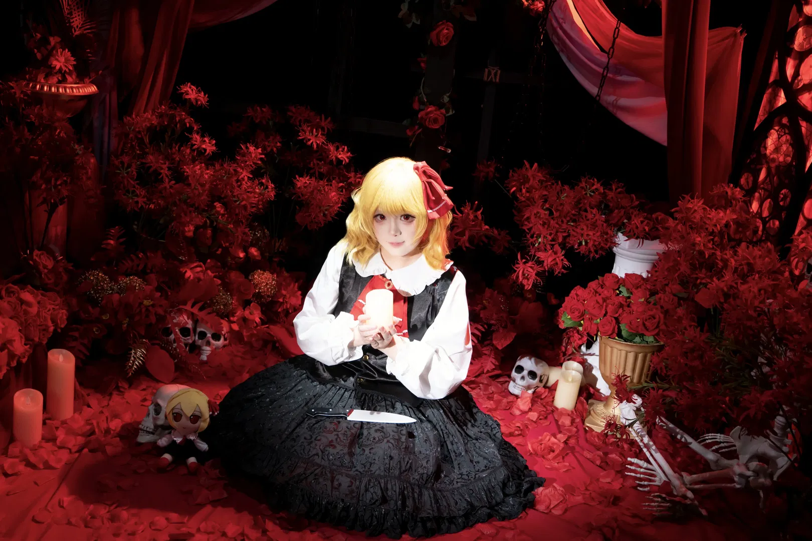 【露米婭cos】東方project暗黑哥特風正片 - 第 7 張