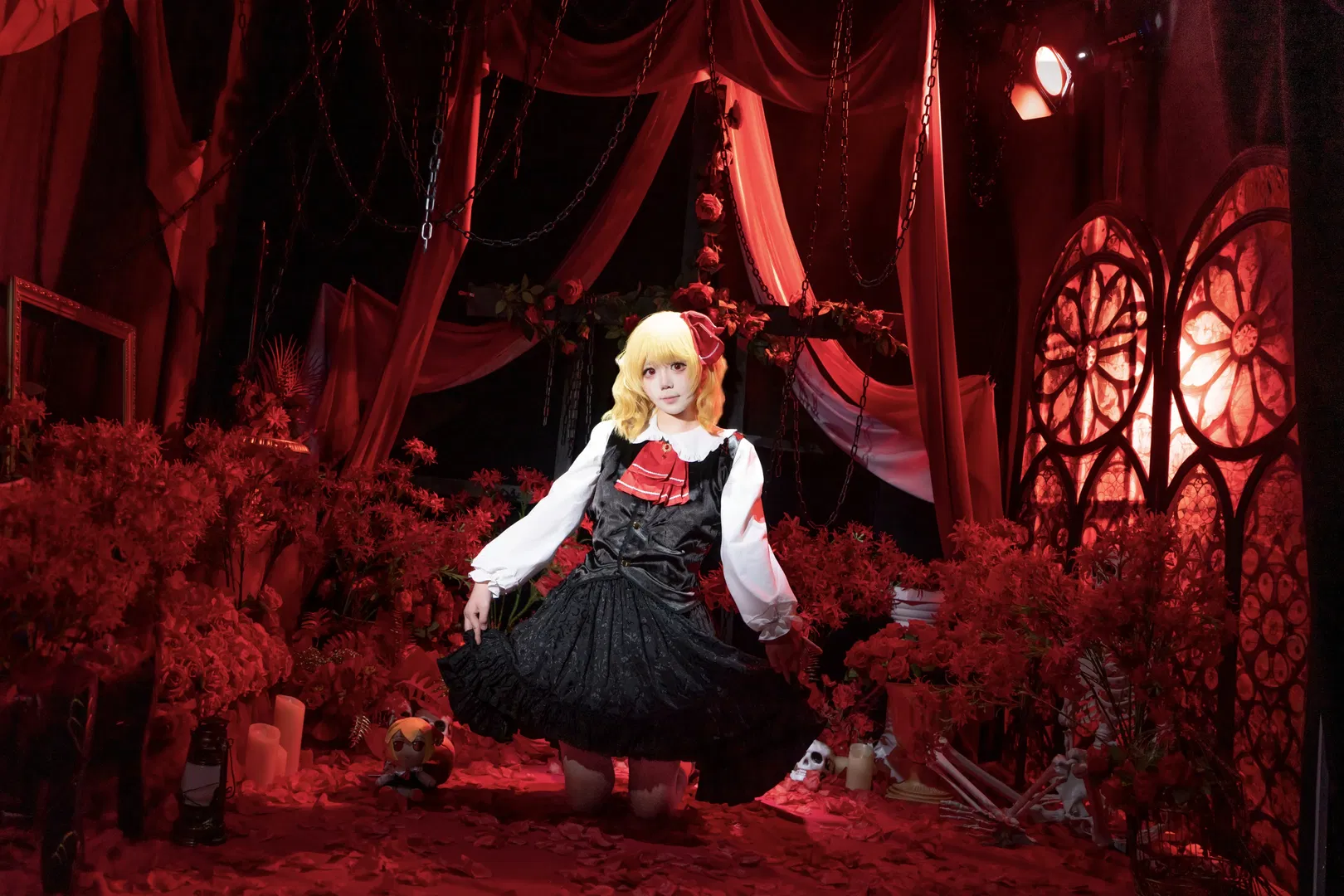【露米婭cos】東方project暗黑哥特風正片 - 第 8 張