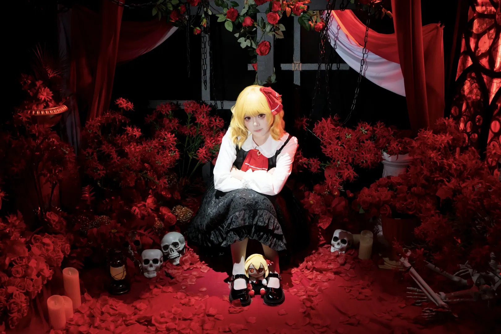 【露米婭cos】東方project暗黑哥特風正片 - 第 4 張