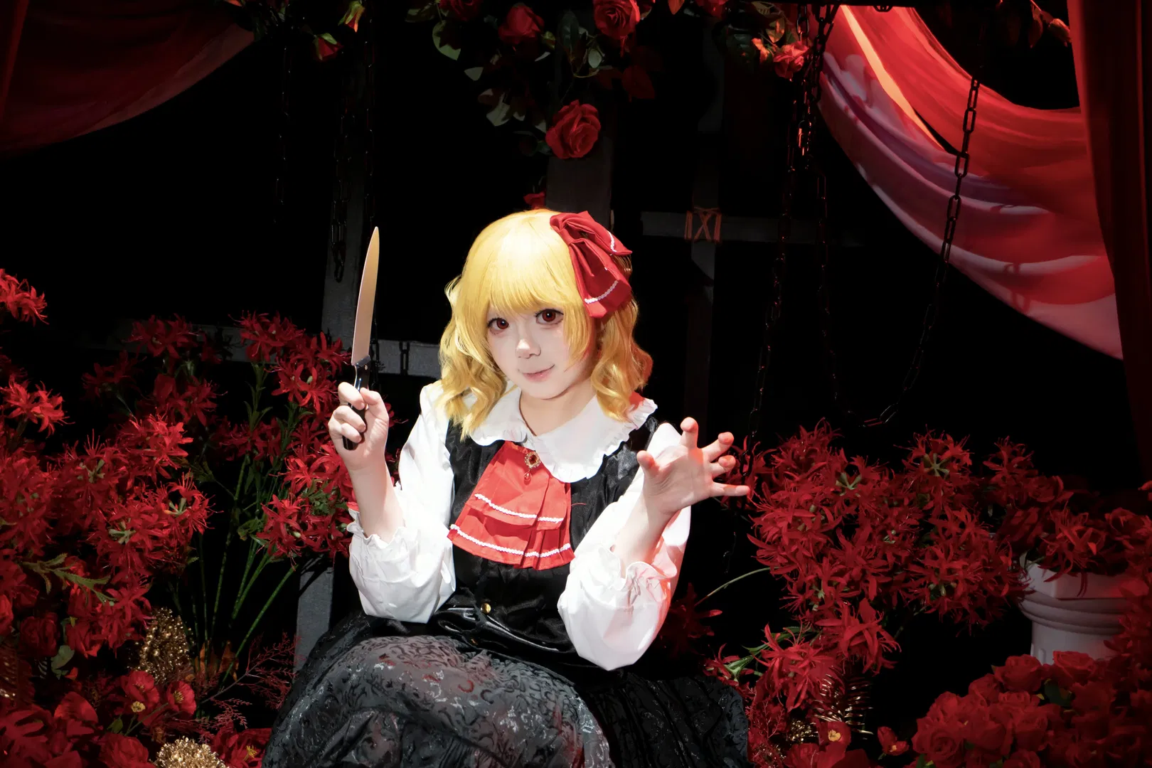 【露米婭cos】東方project暗黑哥特風正片 - 第 8 張