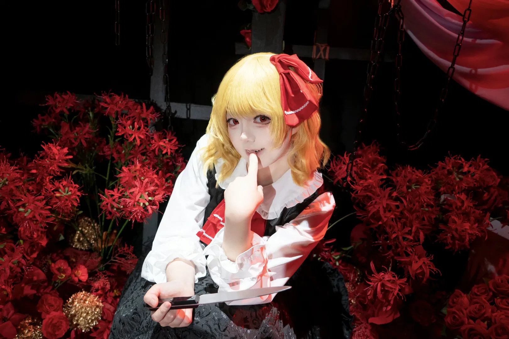 【露米婭cos】東方project暗黑哥特風正片 - 第 9 張