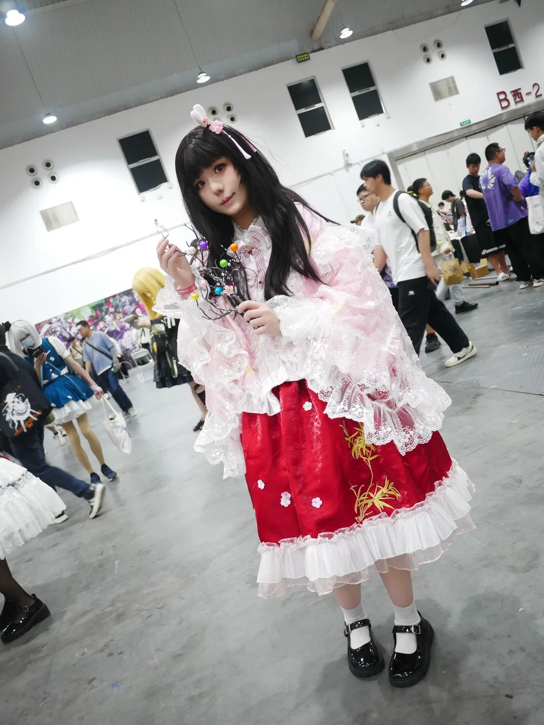【蓬莱山辉夜cos】东方project武汉tho特种兵之行