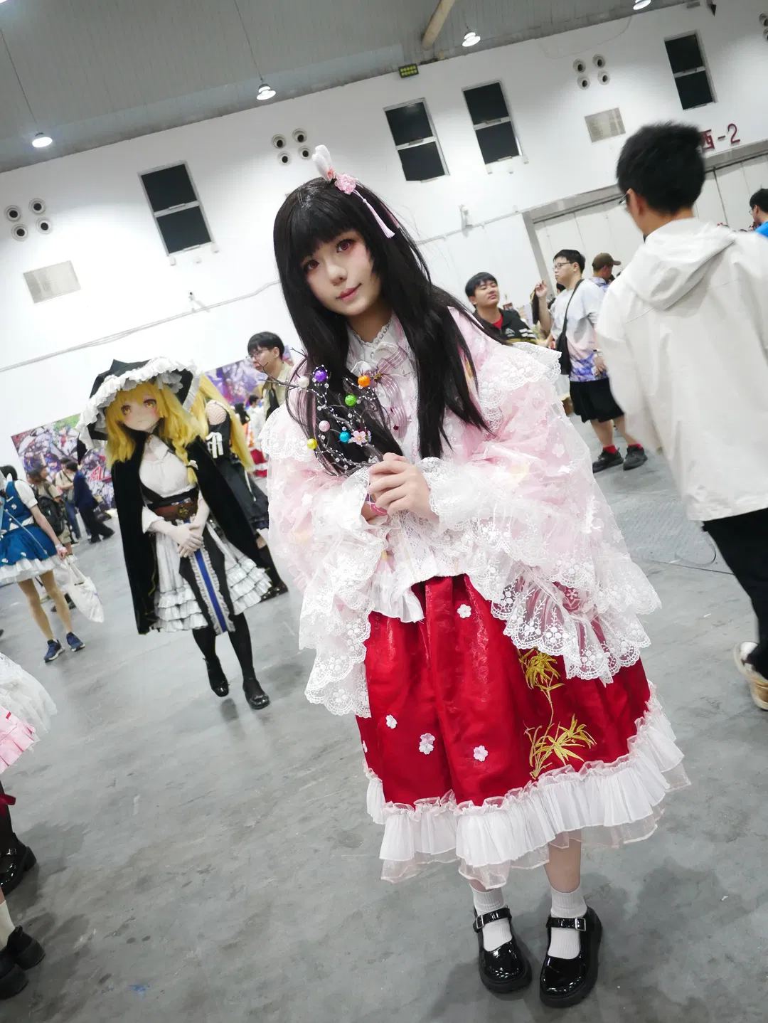 【蓬莱山辉夜cos】东方project武汉tho特种兵之行 - 第 2 张