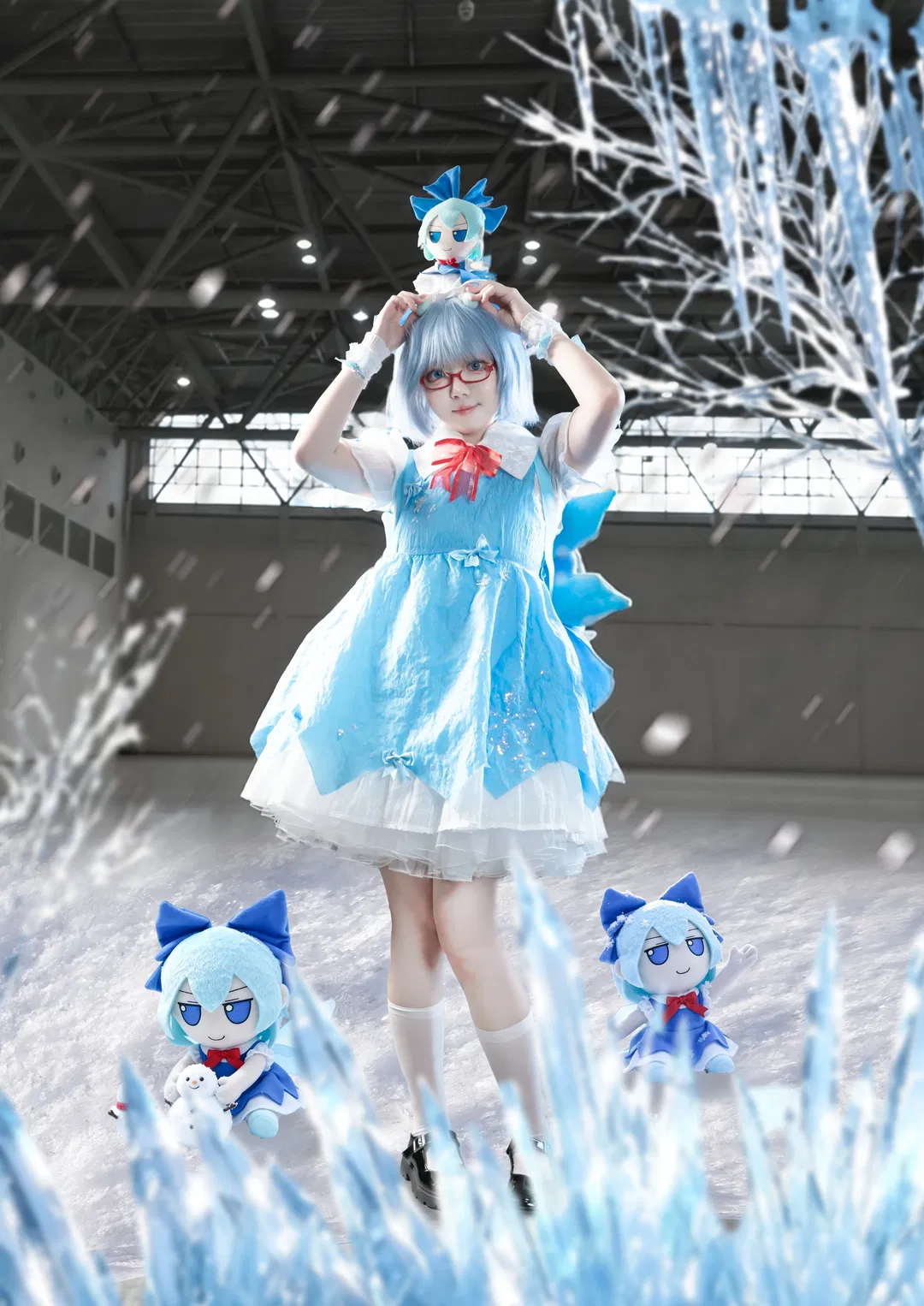 【琪露诺cos】东方project冰雪主题场照返图 - 第 2 张