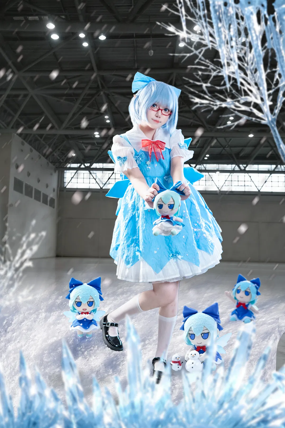 【琪露诺cos】东方project冰雪主题场照返图 - 第 4 张