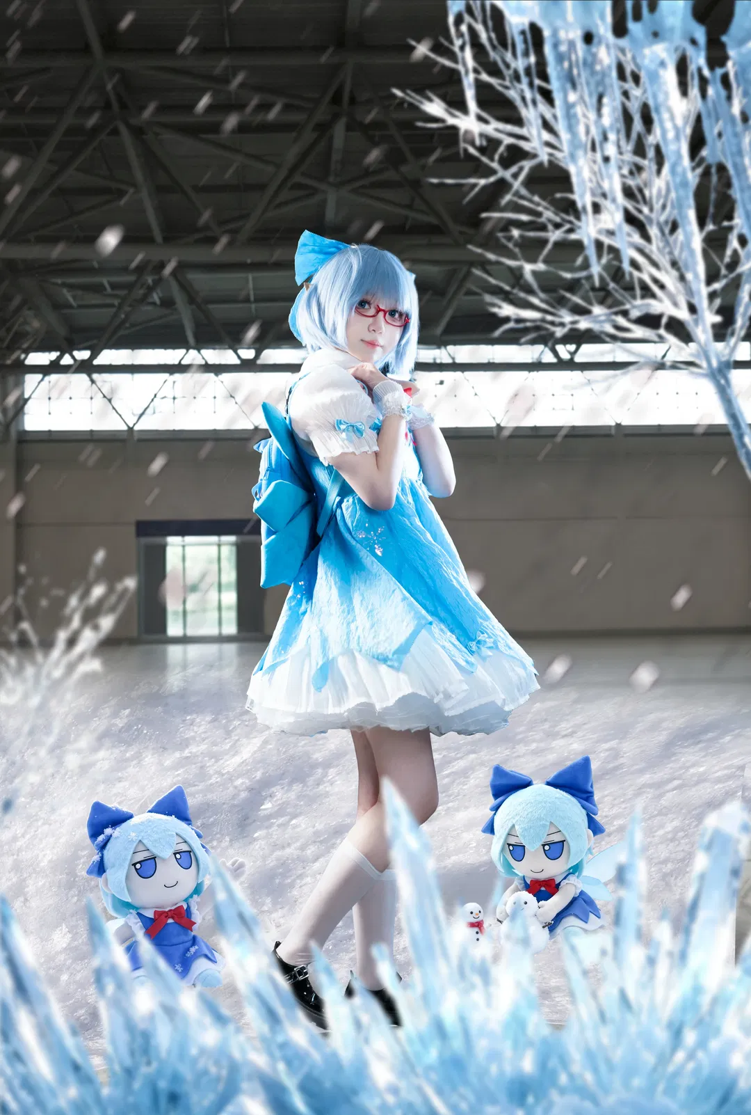 【琪露诺cos】东方project冰雪主题场照返图 - 第 6 张
