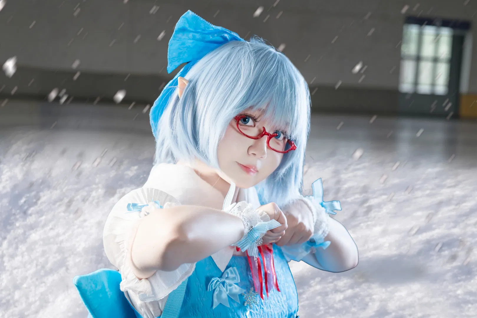 【琪露诺cos】东方project冰雪主题场照返图 - 第 7 张