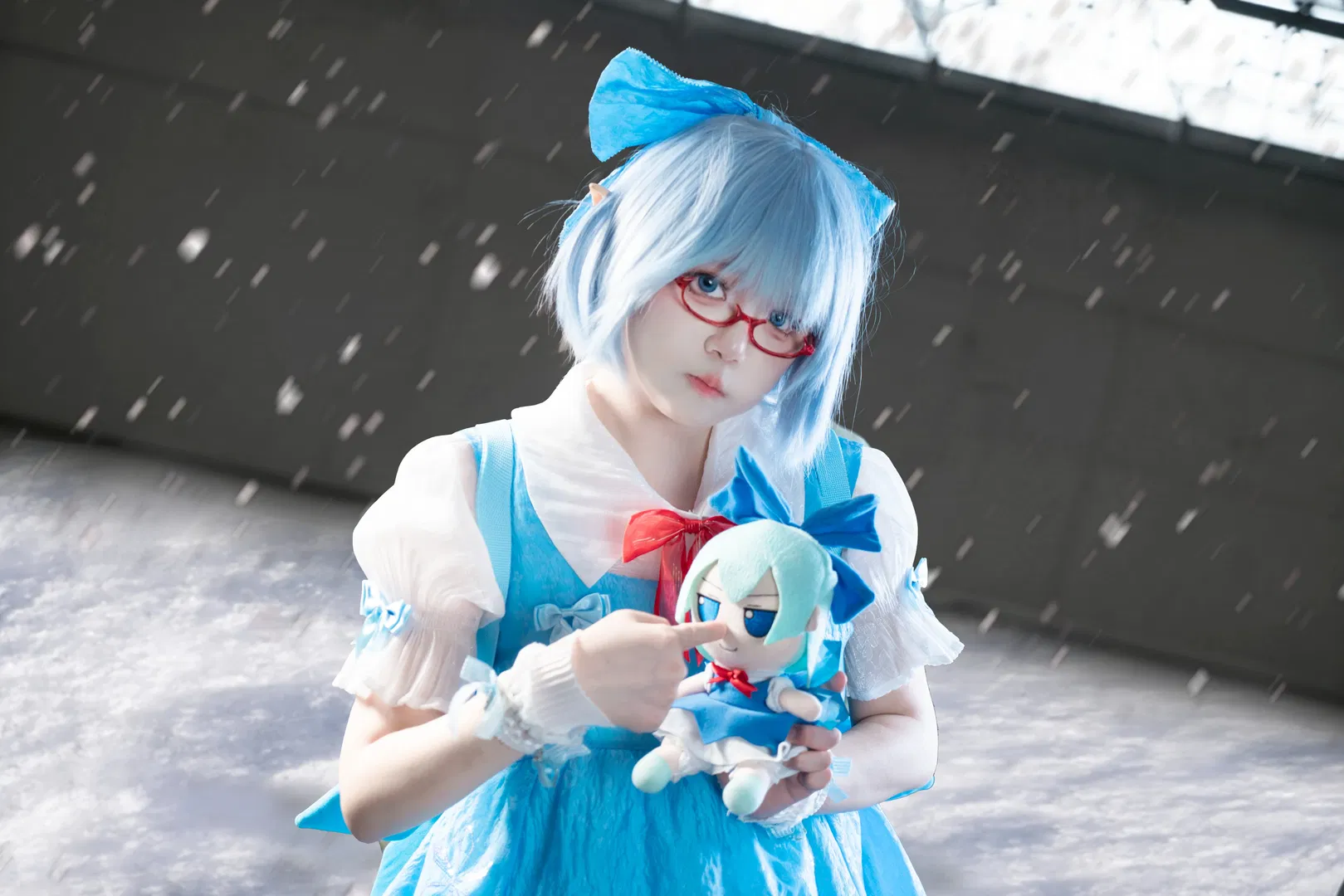 【琪露诺cos】东方project冰雪主题场照返图 - 第 8 张