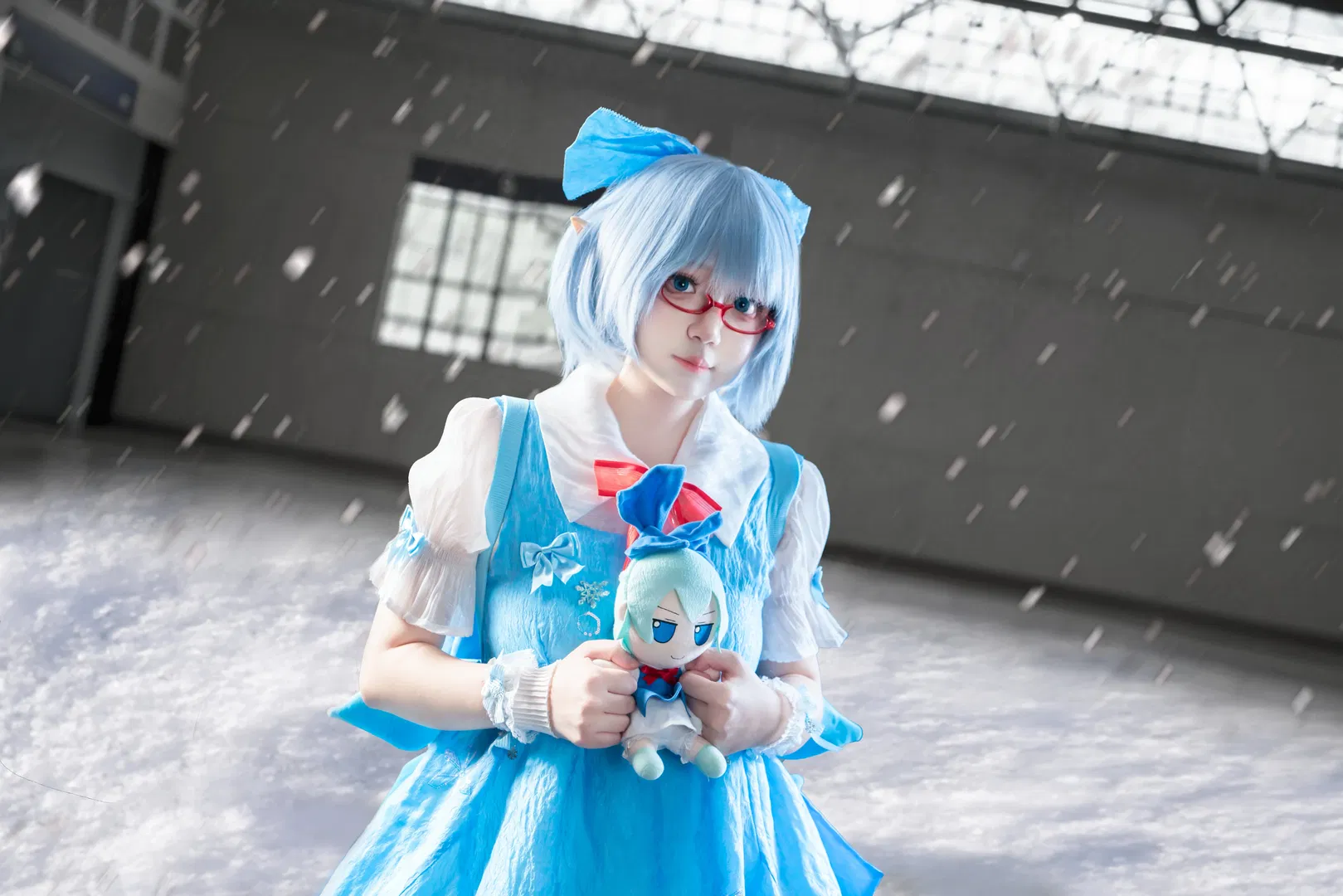 【琪露诺cos】东方project冰雪主题场照返图 - 第 9 张