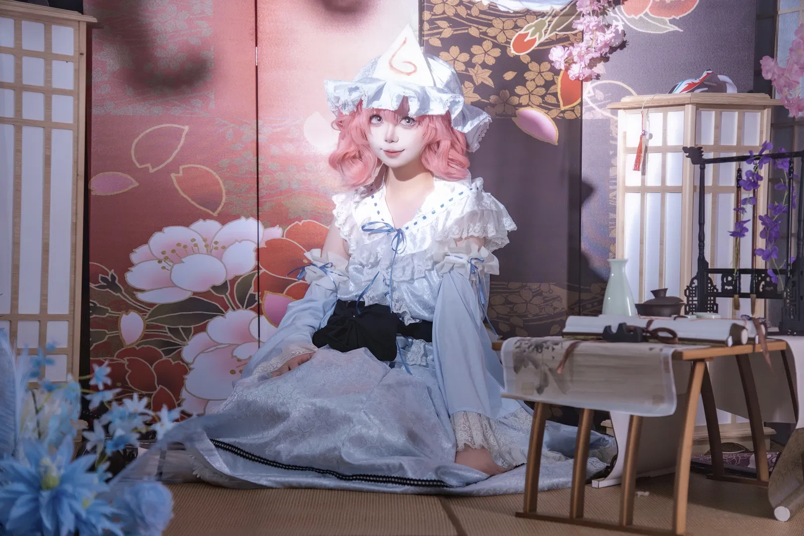 【西行寺幽幽子cos】东方project的粉色梦境 - 第 3 张