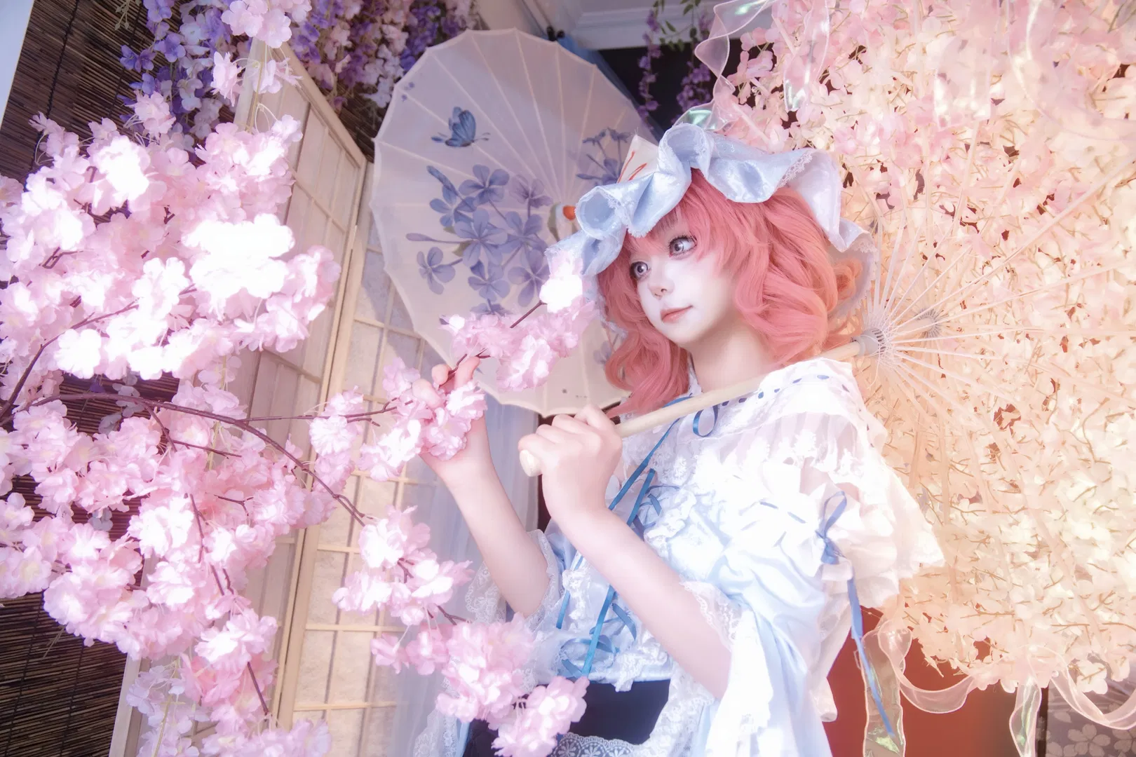 【西行寺幽幽子cos】东方project的粉色梦境 - 第 5 张