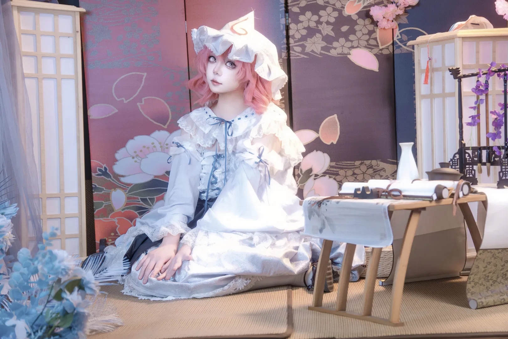 【西行寺幽幽子cos】东方Project和风场景还原 - 第 5 张