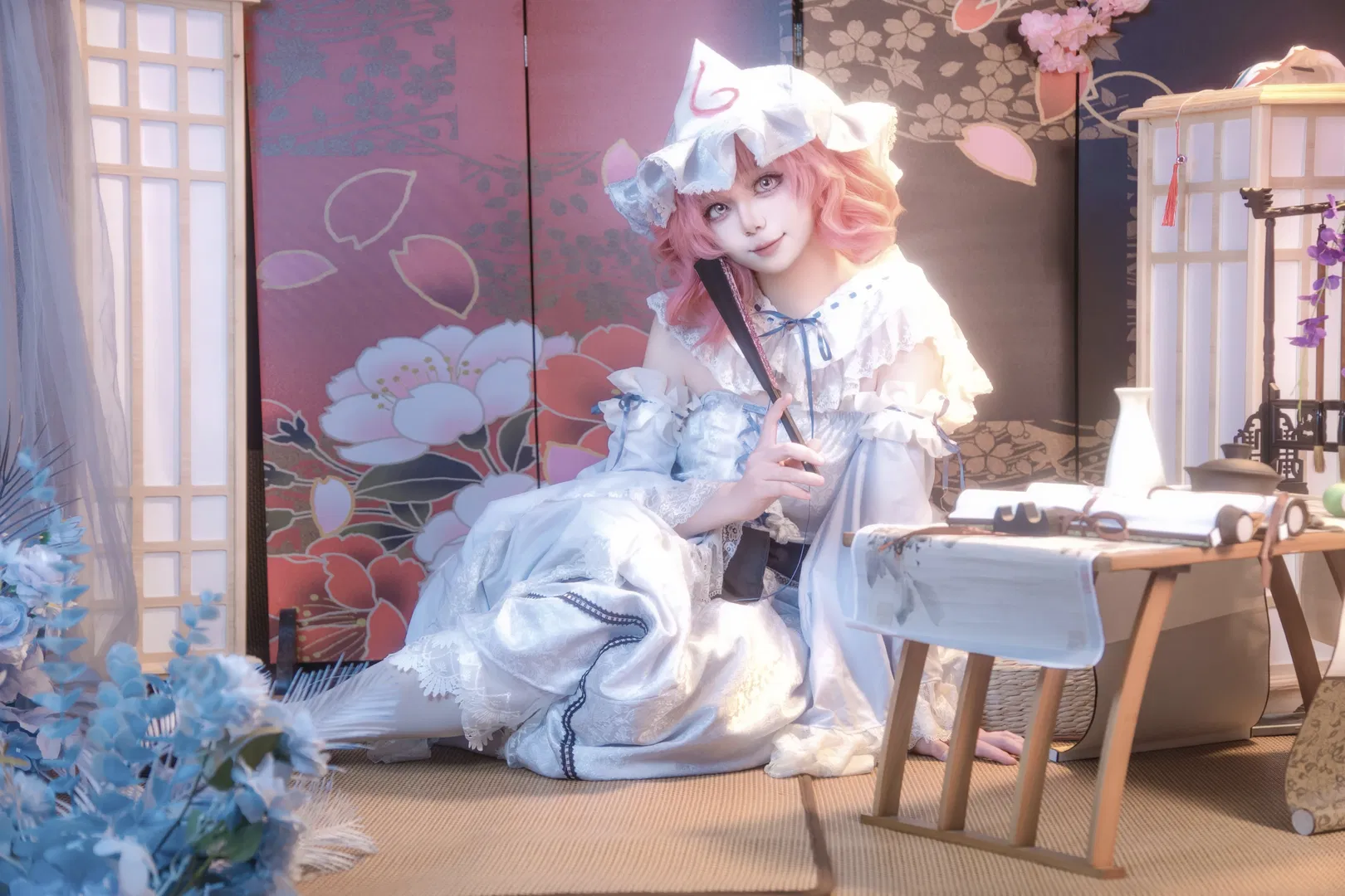 【西行寺幽幽子cos】东方Project和风场景还原 - 第 6 张