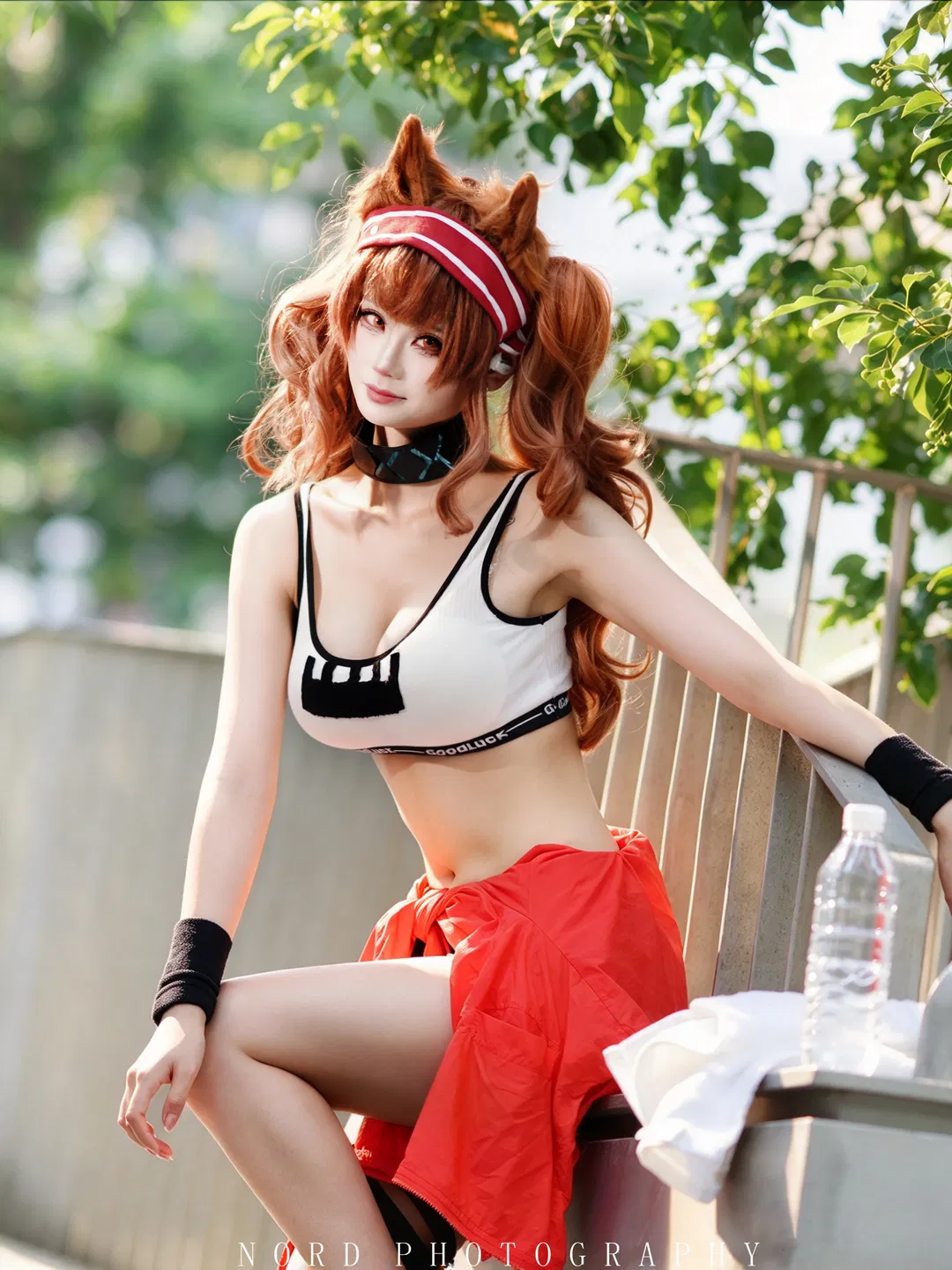 【安洁莉娜cos】明日方舟信使的城市驿站午后 - 第 2 张
