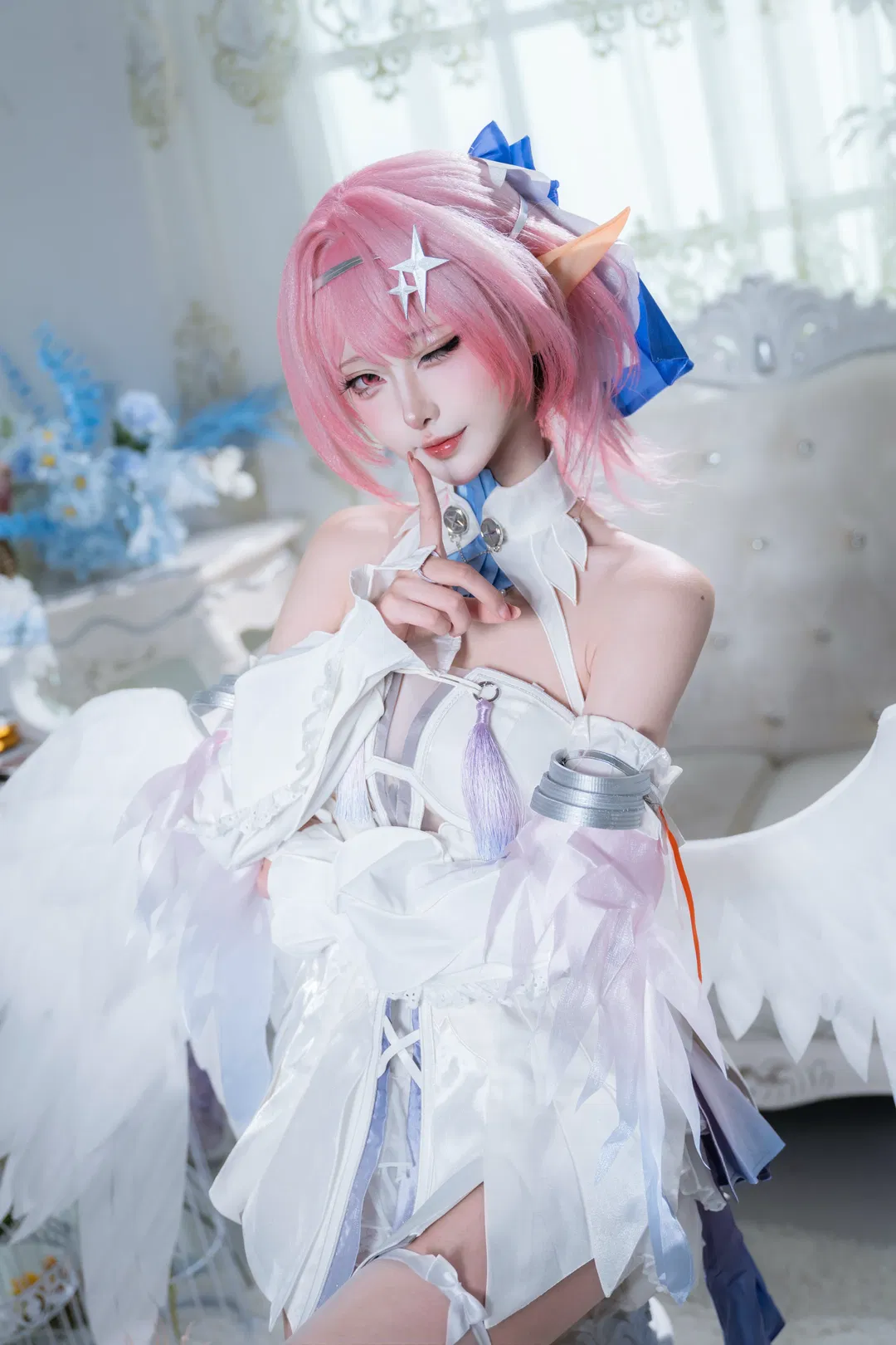 【蕾米埃尔cos】绝区零里的白翼精灵 - 第 2 张