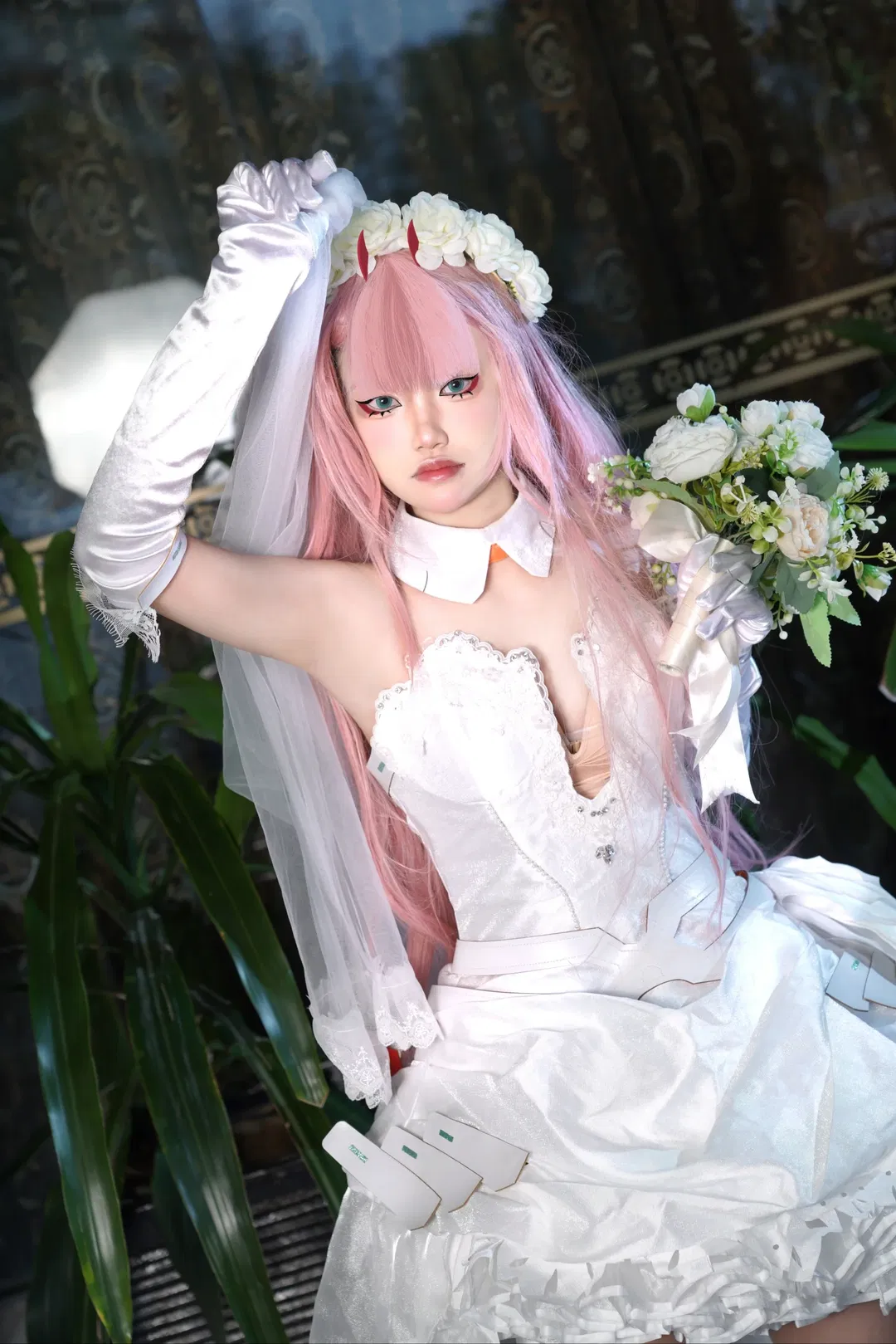 【02cos】国家队花嫁造型漫展场照分享 - 第 1 张