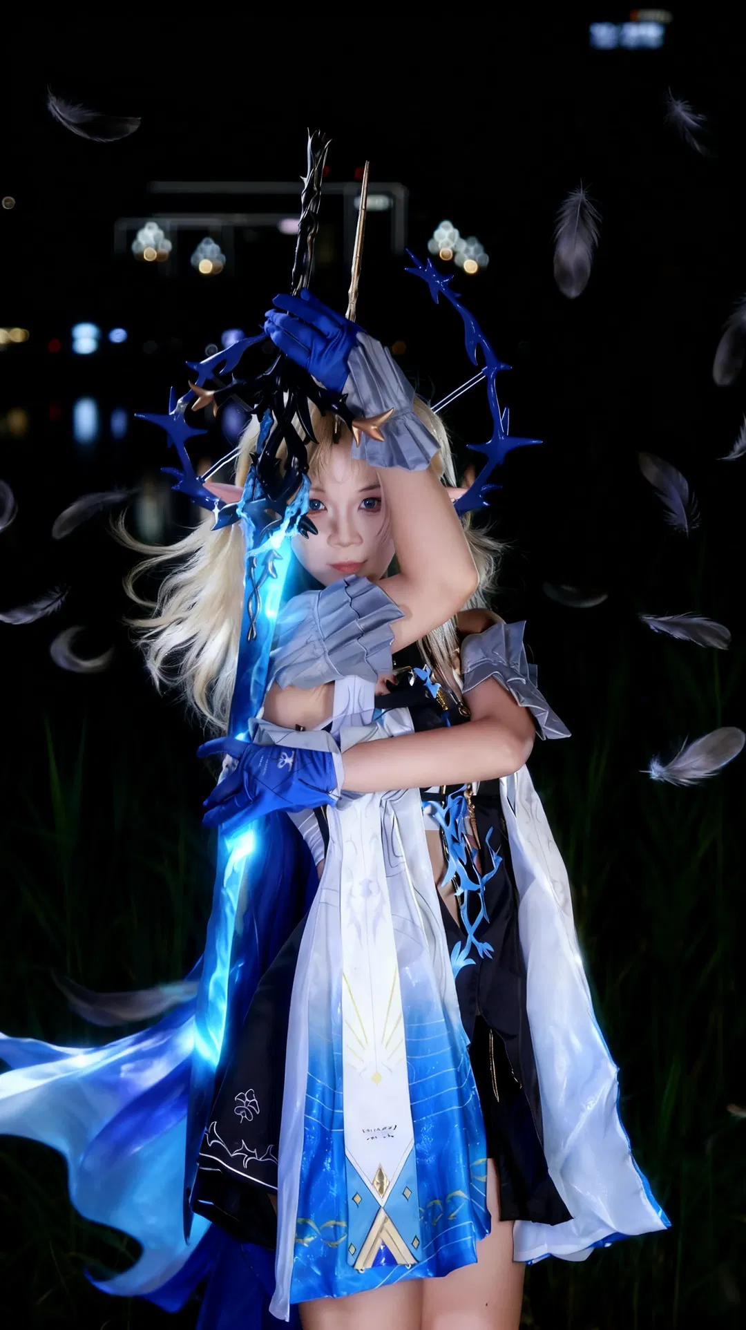 【卡提希婭cos】夜色為幕，星環作冠，此戰由我執掌 - 第 1 張