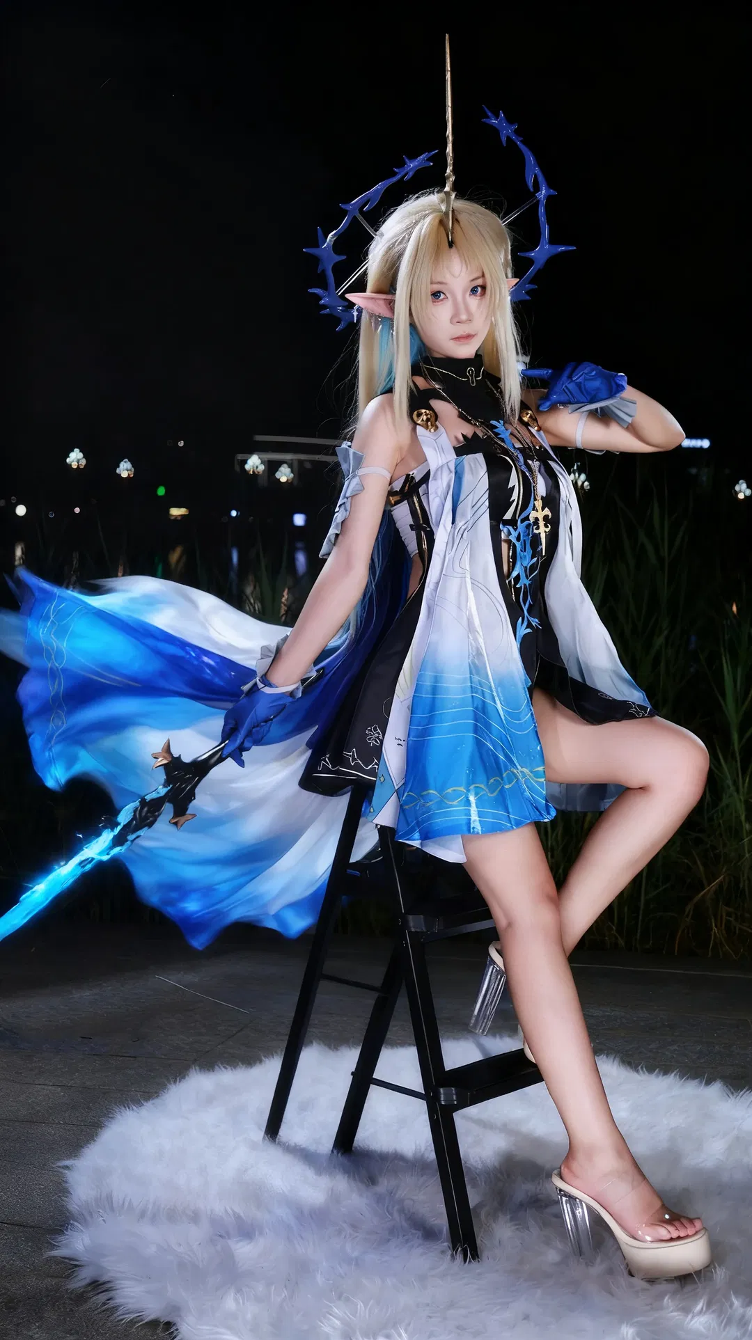 【卡提希婭cos】夜色為幕，星環作冠，此戰由我執掌 - 第 2 張