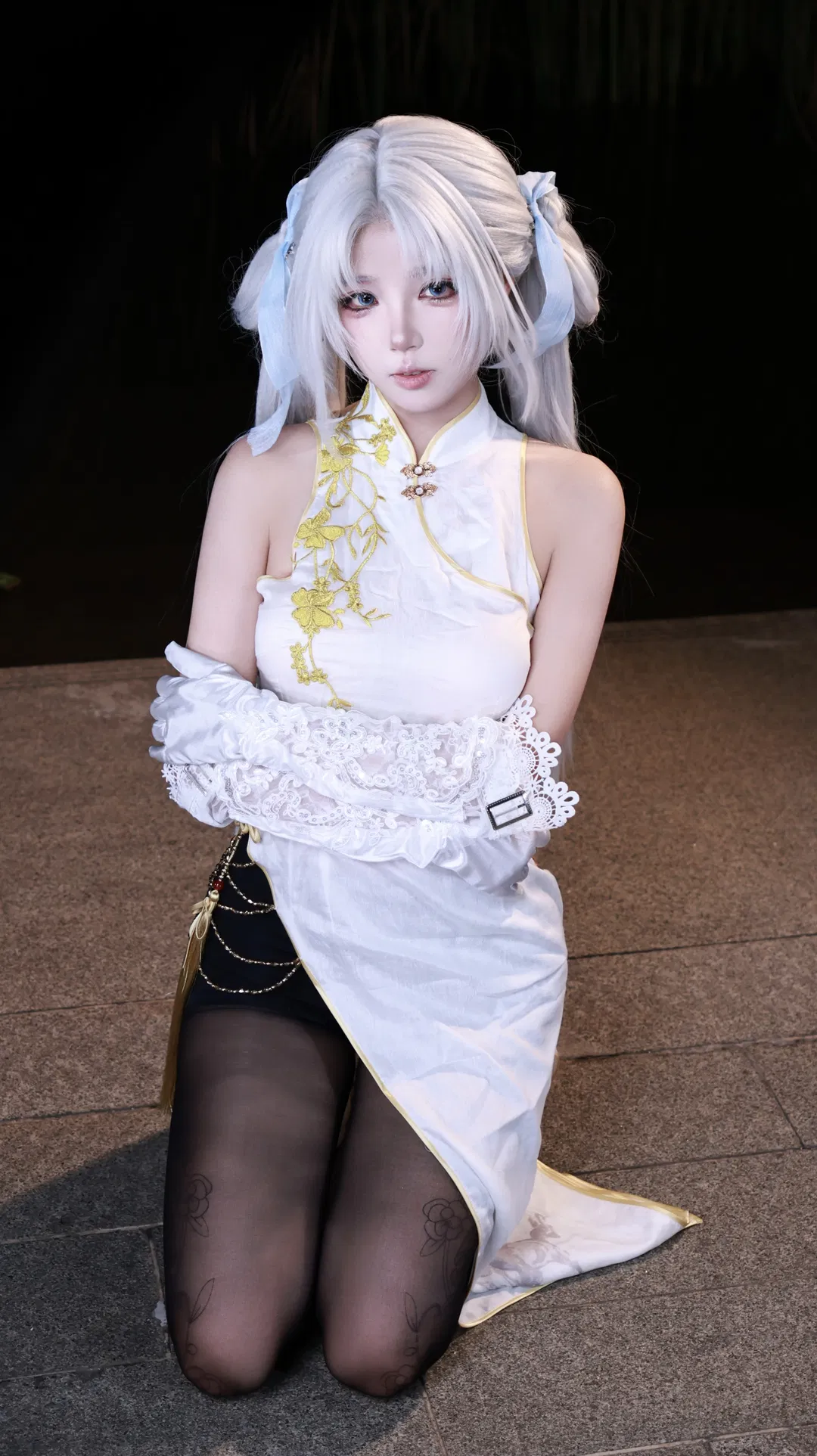 【顾清寒cos】永劫无间寒江夜影，霜雪为骨风月为裳 - 第 3 张