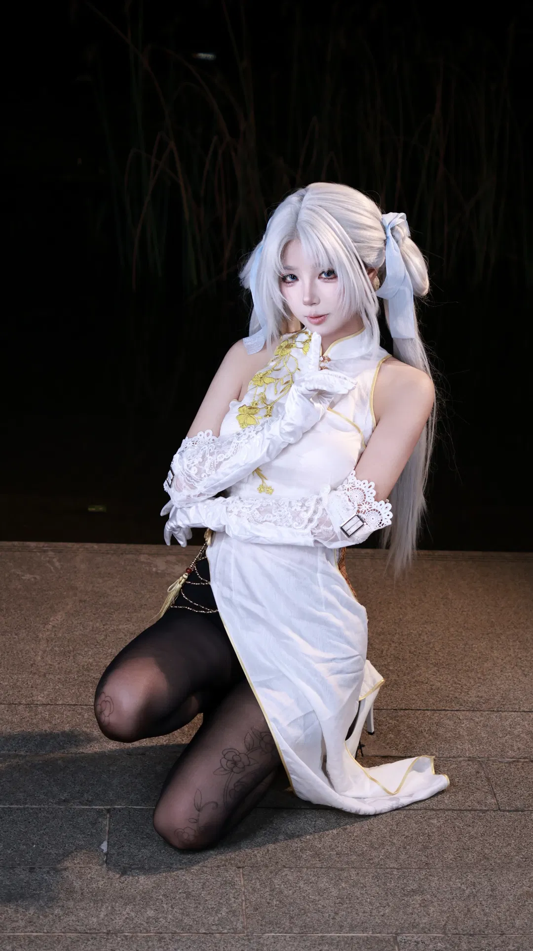 【顾清寒cos】永劫无间寒江夜影，霜雪为骨风月为裳 - 第 4 张