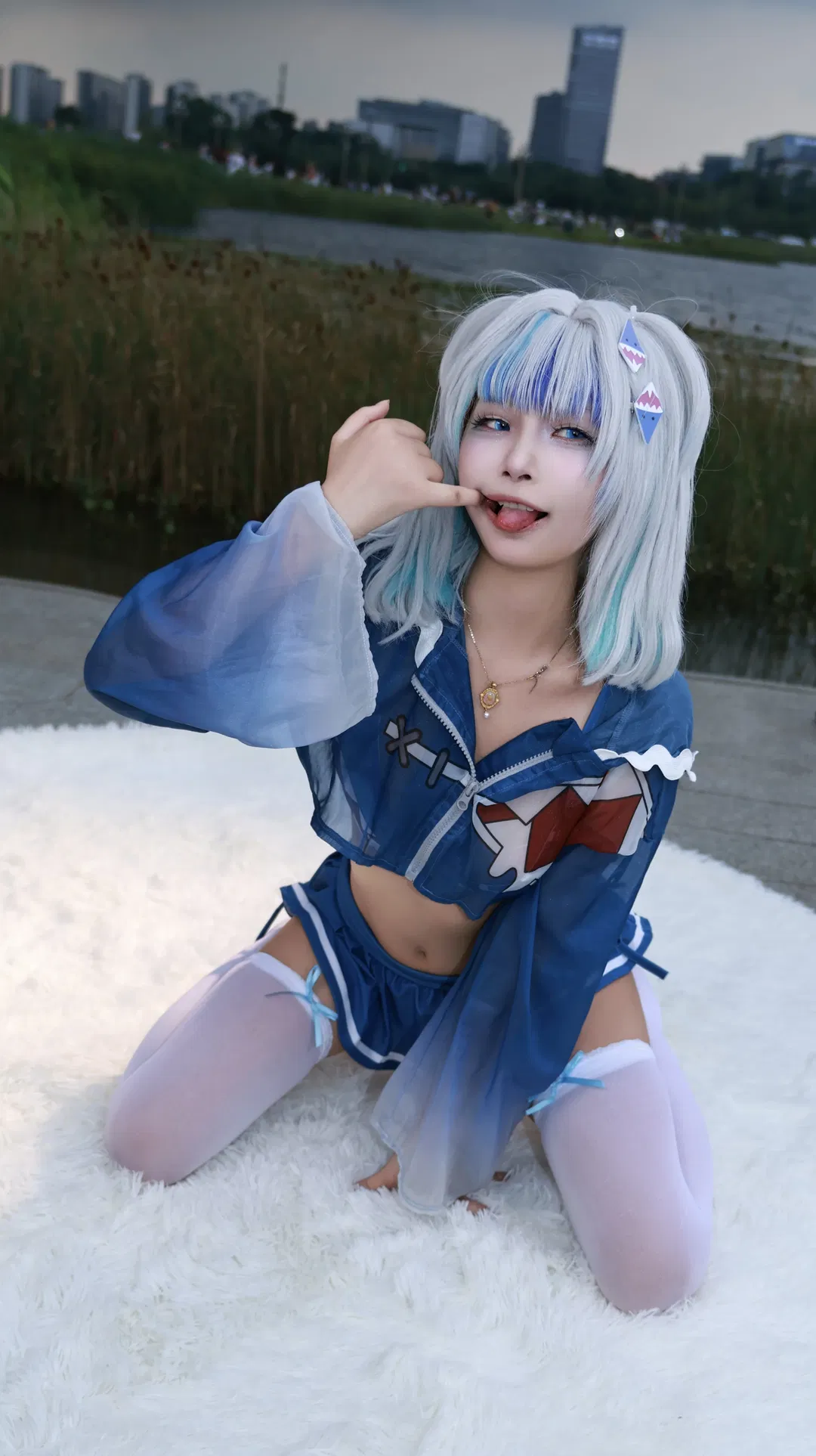 噶呜古拉cos 属于vtuber的亚特兰蒂斯小鲨鱼 - 第 2 张