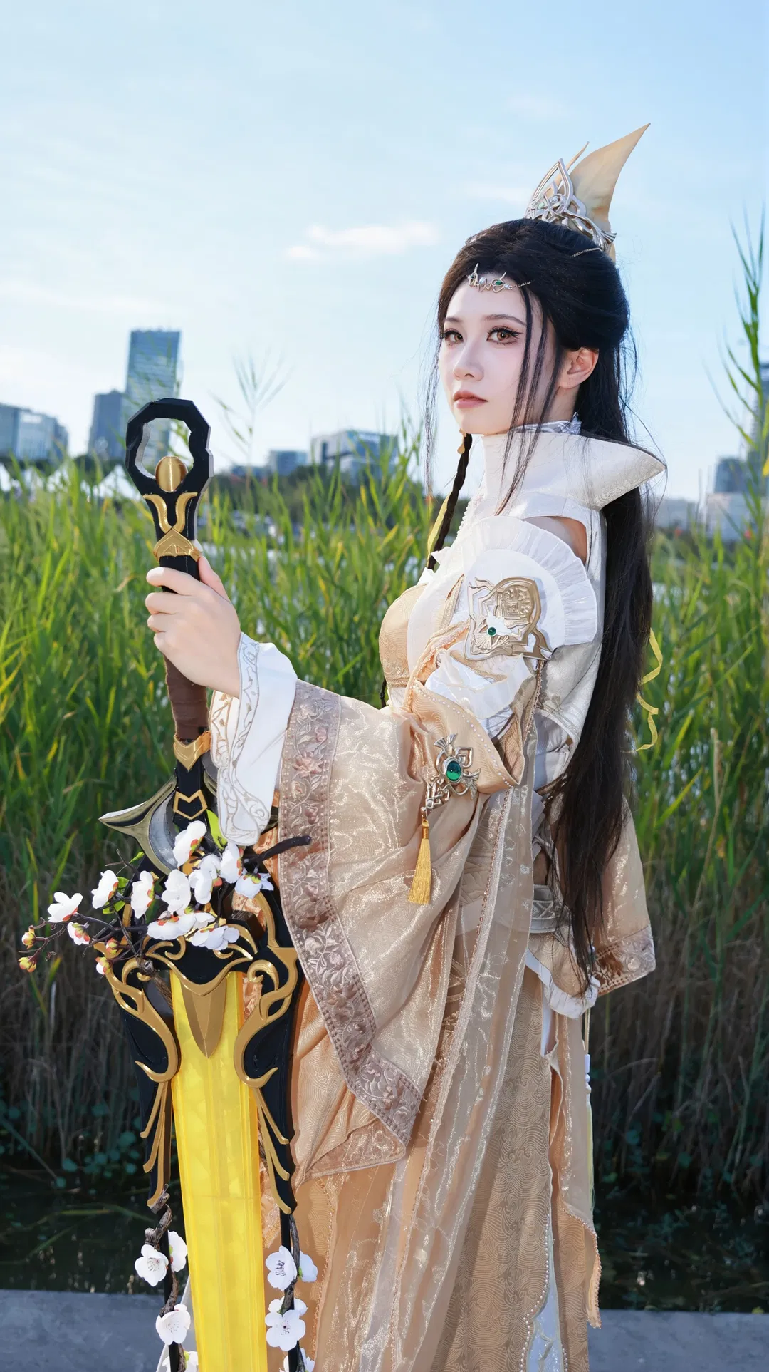 【藏剑二小姐cos】剑网3苍生铸世，一肩风月双剑横秋 - 第 1 张