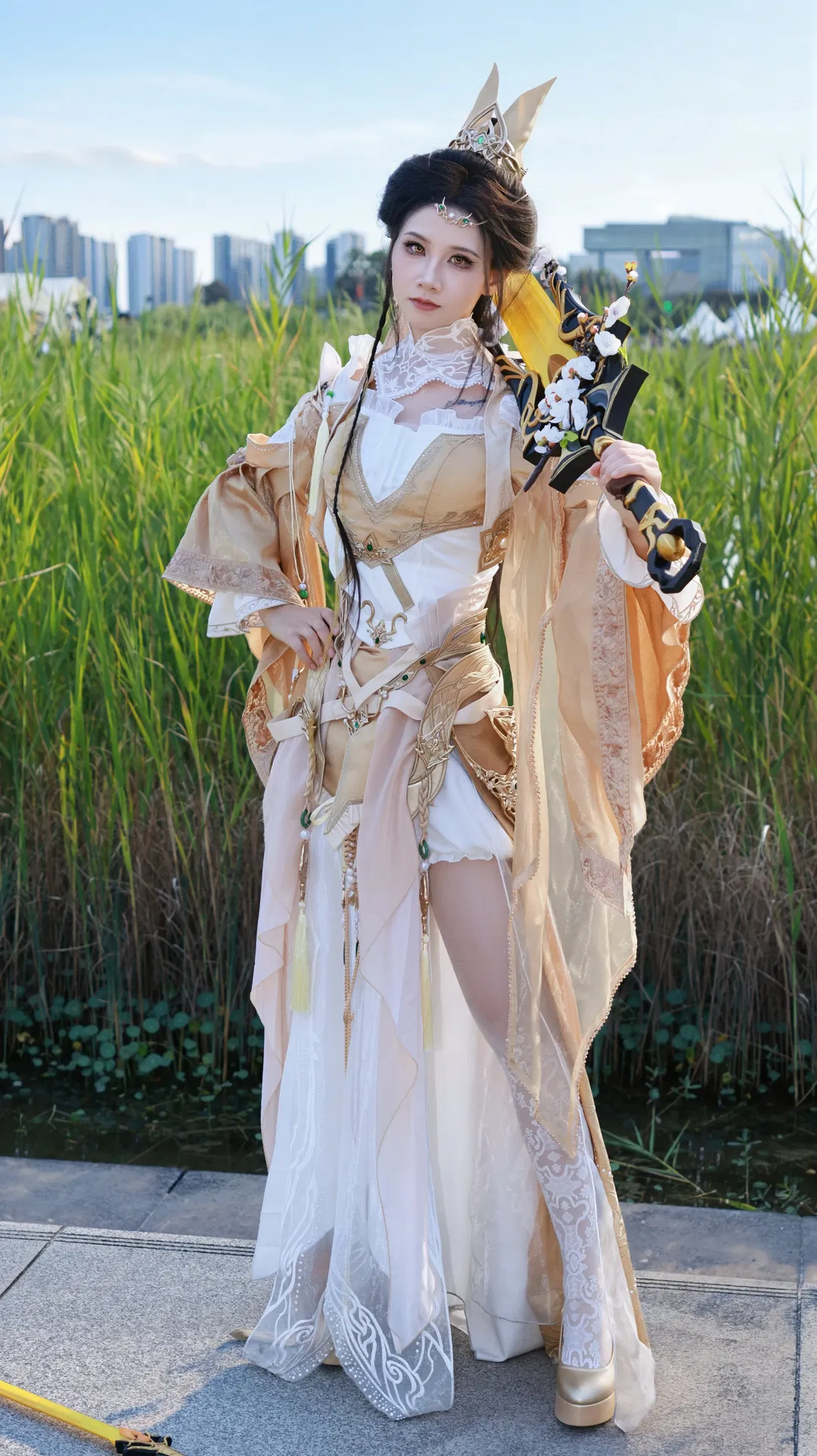 【藏剑二小姐cos】剑网3苍生铸世，一肩风月双剑横秋 - 第 3 张