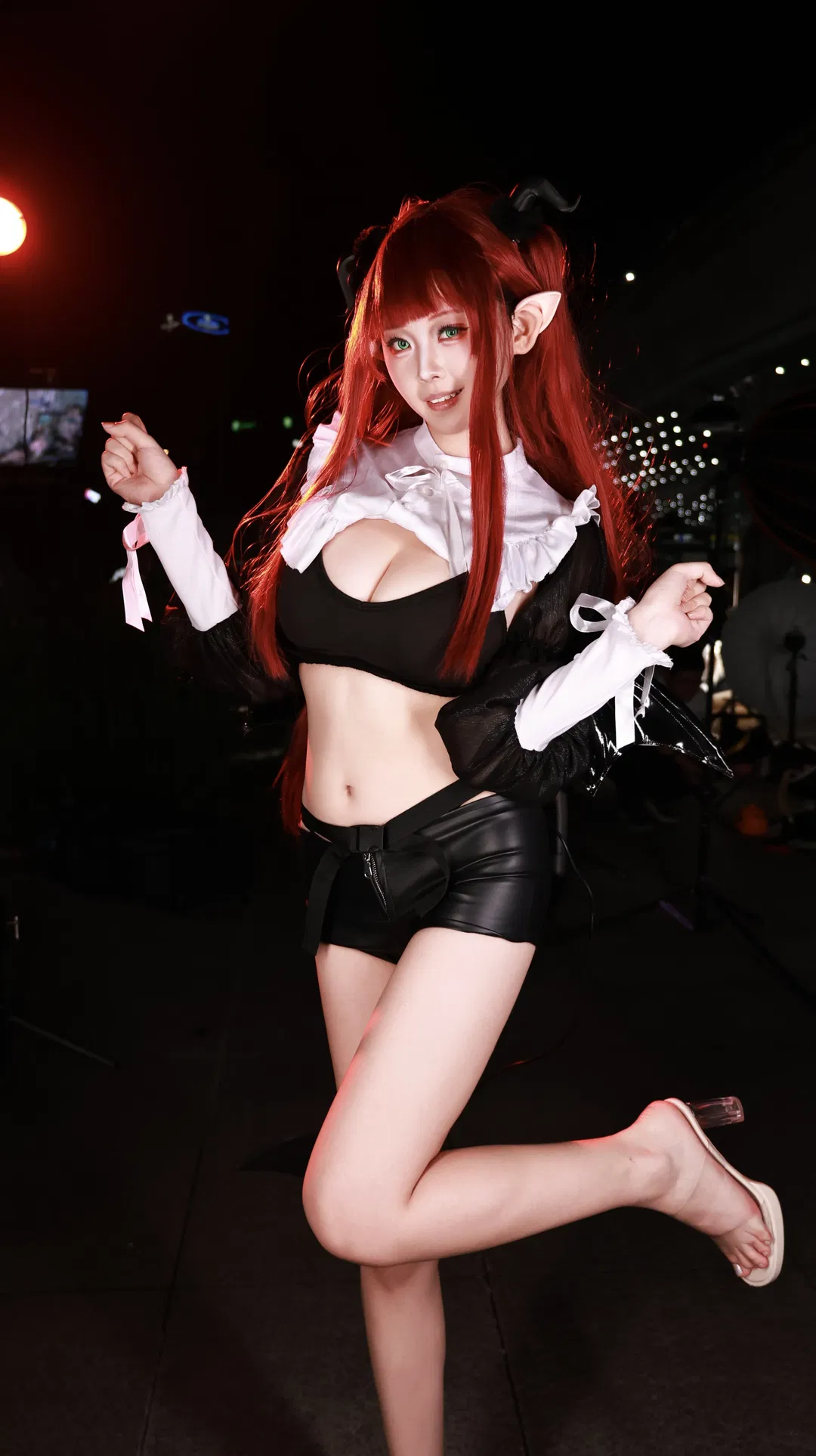 【喜多川海梦cos】漫展上的小恶魔魅魔返图 - 第 4 张