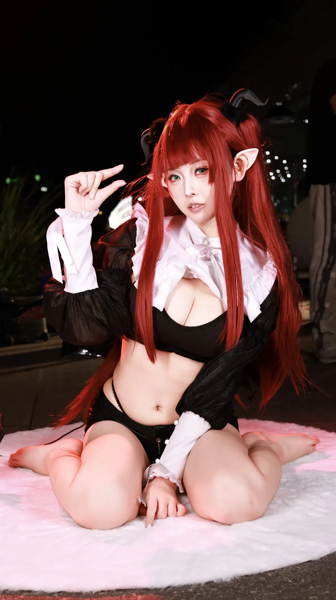 【喜多川海梦cos】漫展上的小恶魔魅魔返图 - 第 5 张