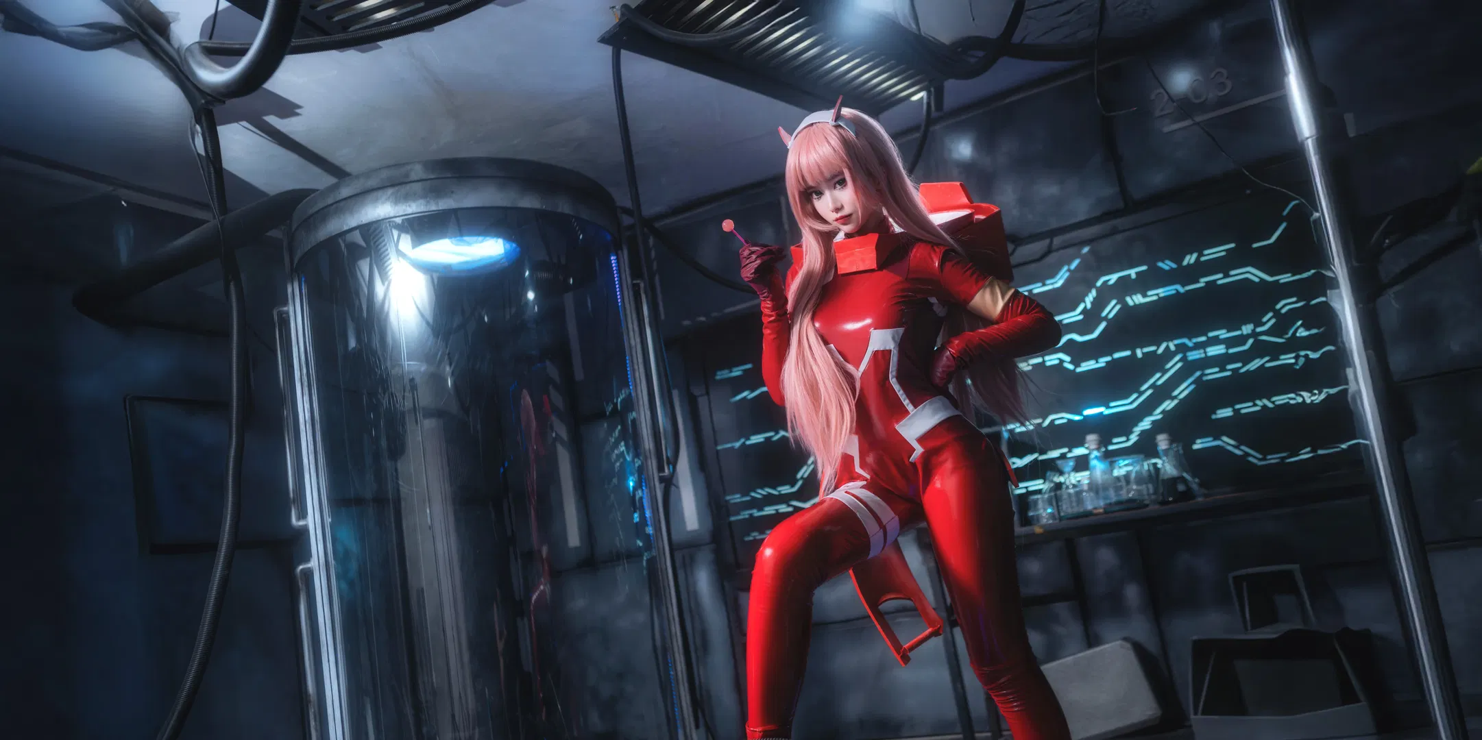 【02cos】DARLING in the FRANXX战斗服科技景正片 - 第 3 张