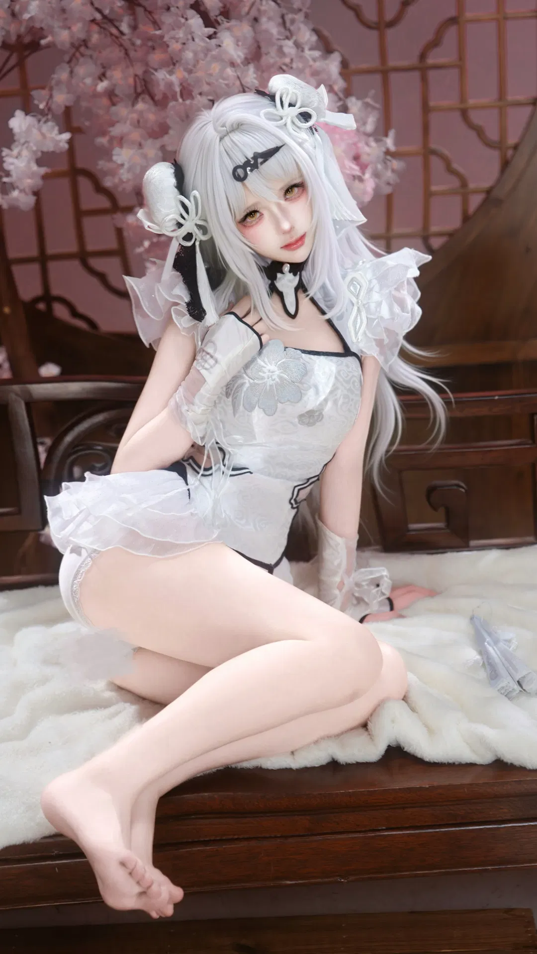 【仪玄cos】绝区零与永劫无间交织的玉髓冰心 - 第 1 张