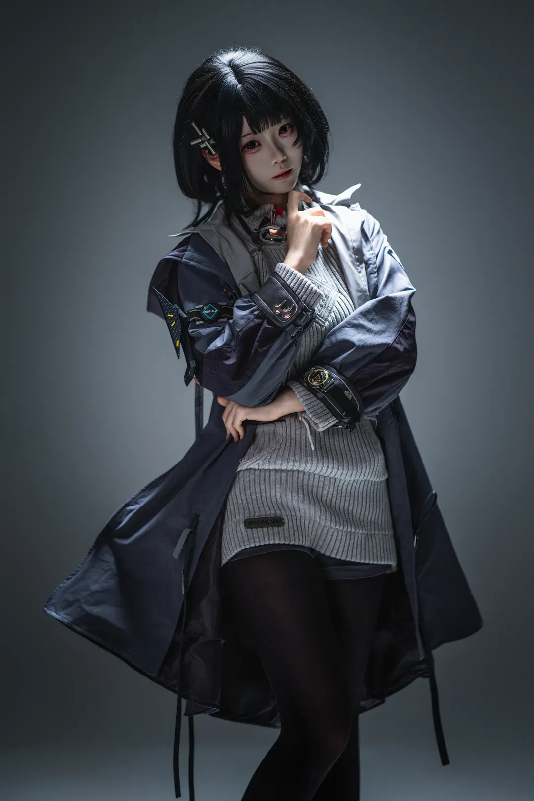 【女管理員cos】明日方舟終末地白棚拍攝記錄 - 第 1 張
