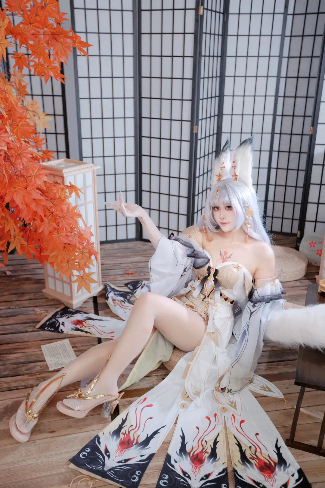 【心月狐cos】鳴潮紅楓和風氛圍感正片 - 第 3 張