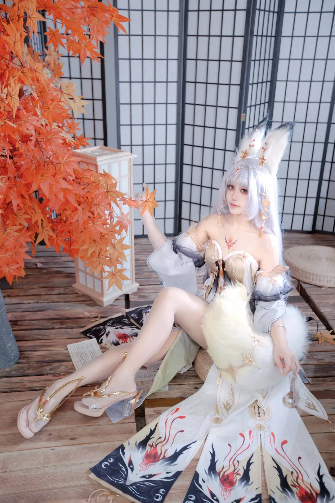 【心月狐cos】鳴潮紅楓和風氛圍感正片 - 第 4 張