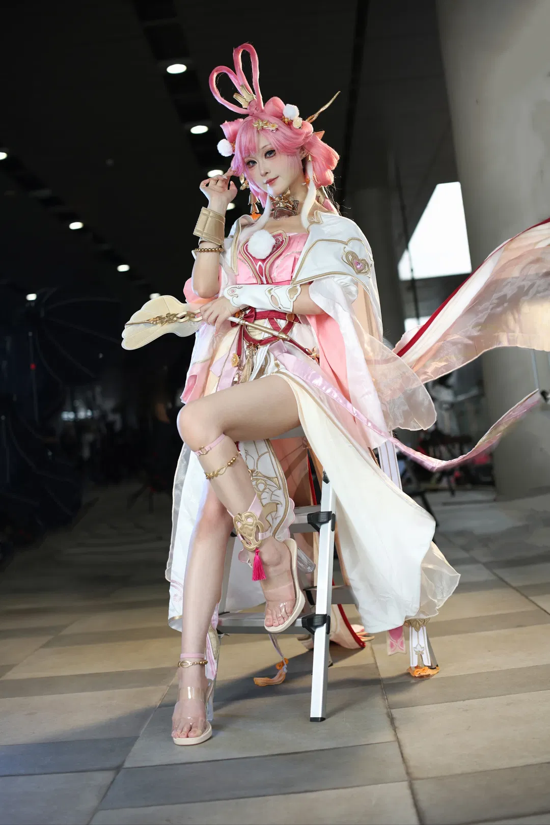 【愛莉希雅cos】崩壞三霽月嬋娟的展臺光影記錄 - 第 3 張