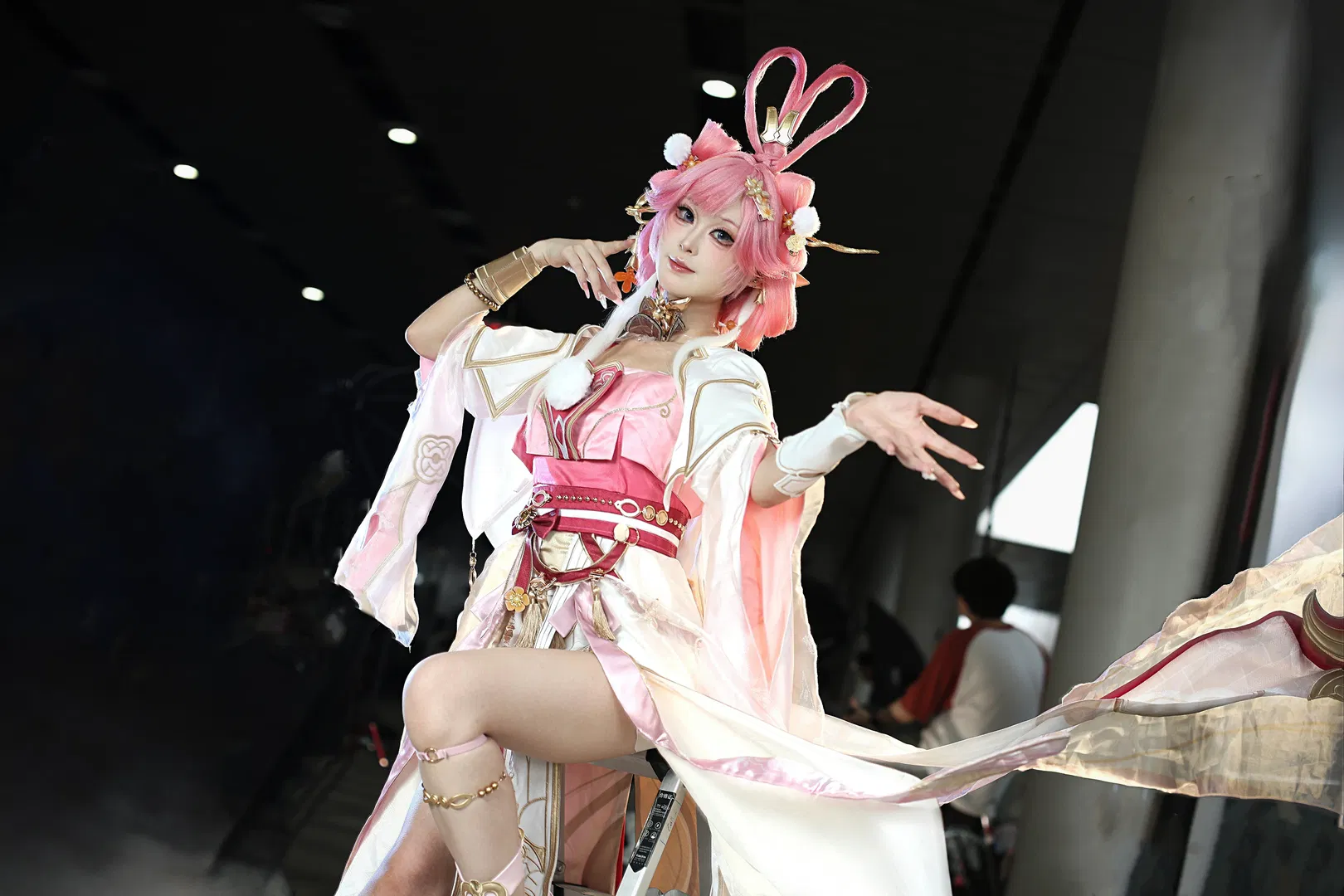 【愛莉希雅cos】崩壞三霽月嬋娟的展臺光影記錄 - 第 5 張