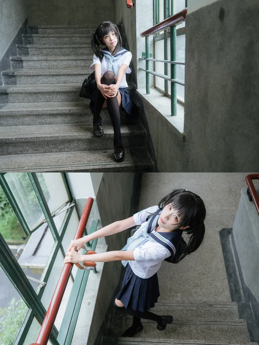 雨后校园氛围感JK制服写真拍摄记录 - 第 15 张