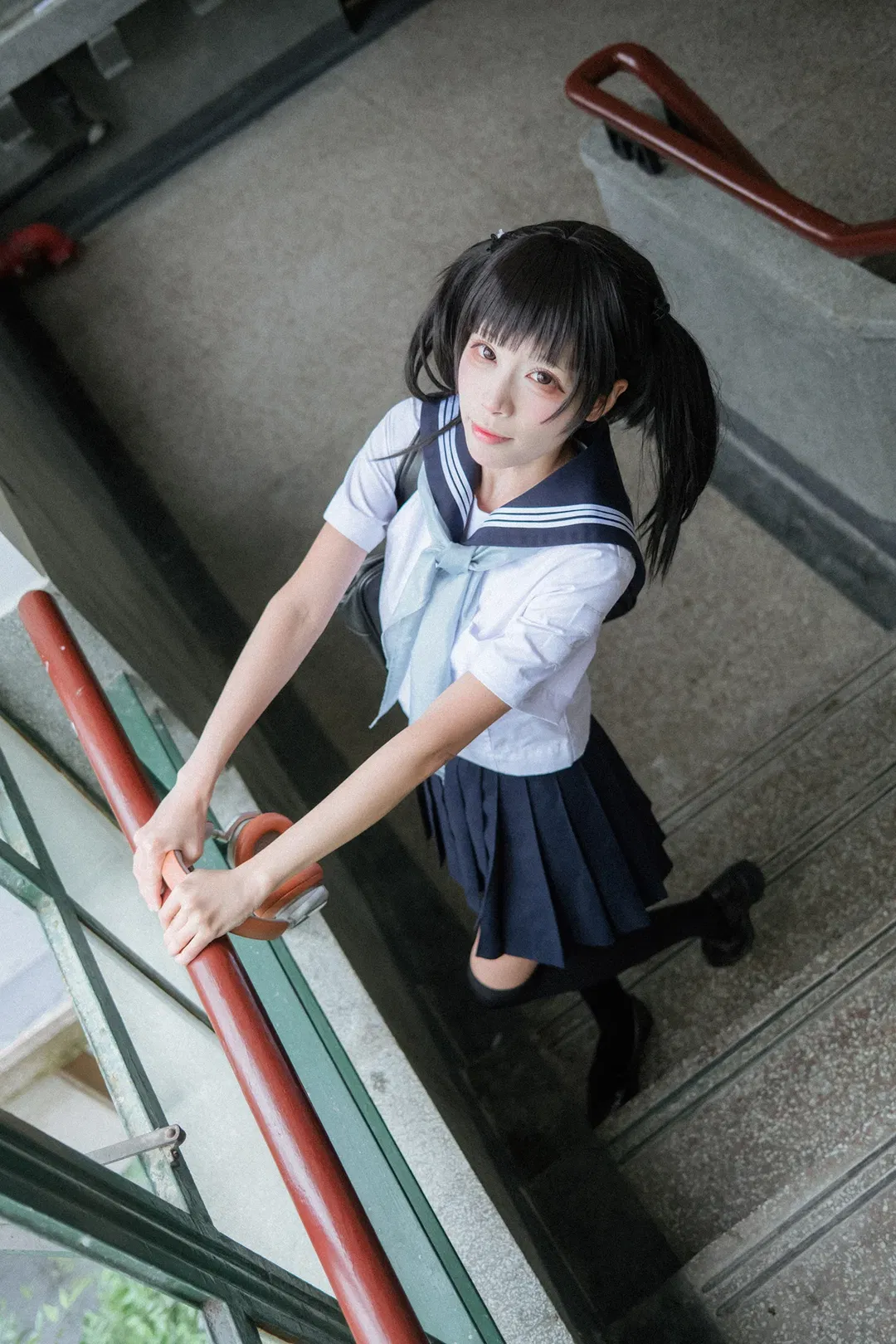 雨后校园氛围感JK制服写真拍摄记录 - 第 16 张