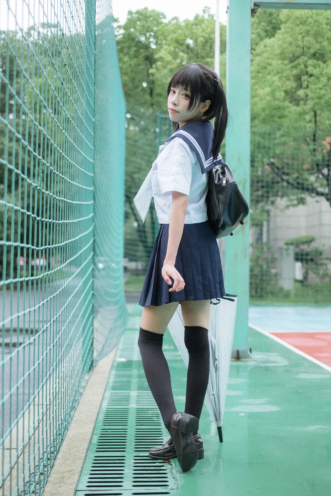 雨后校园氛围感JK制服写真拍摄记录 - 第 6 张