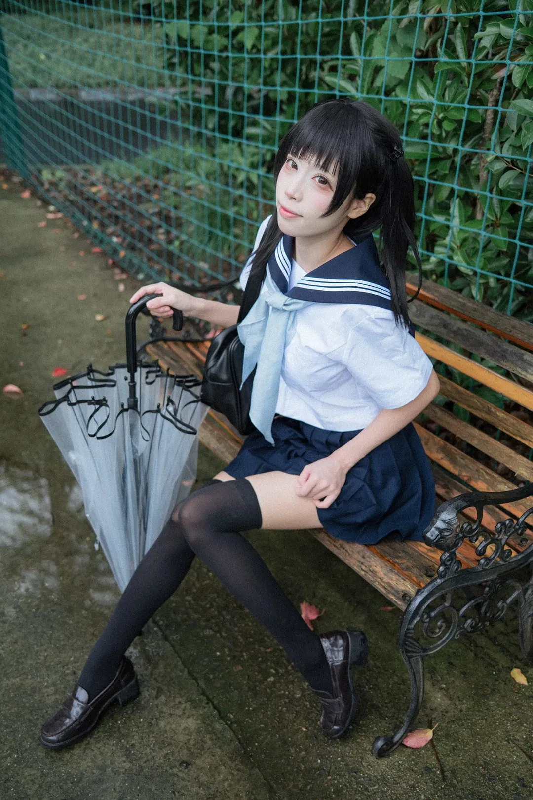 雨后校园氛围感JK制服写真拍摄记录 - 第 9 张