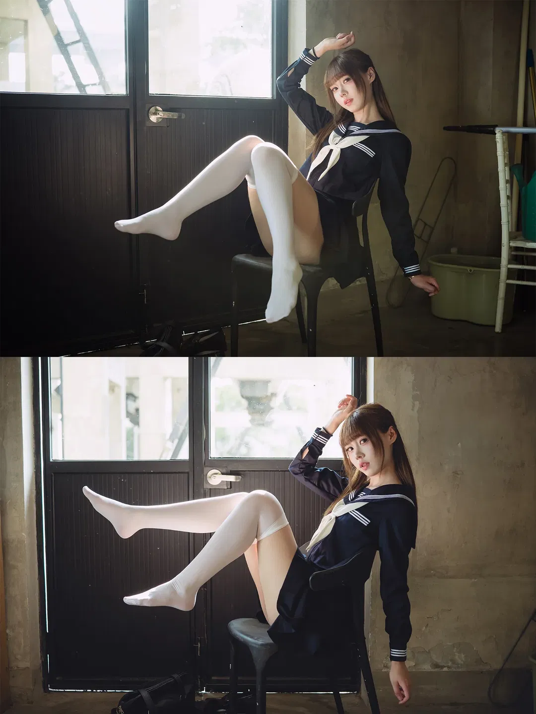 放学后的光影JK水手服写真 - 第 12 张