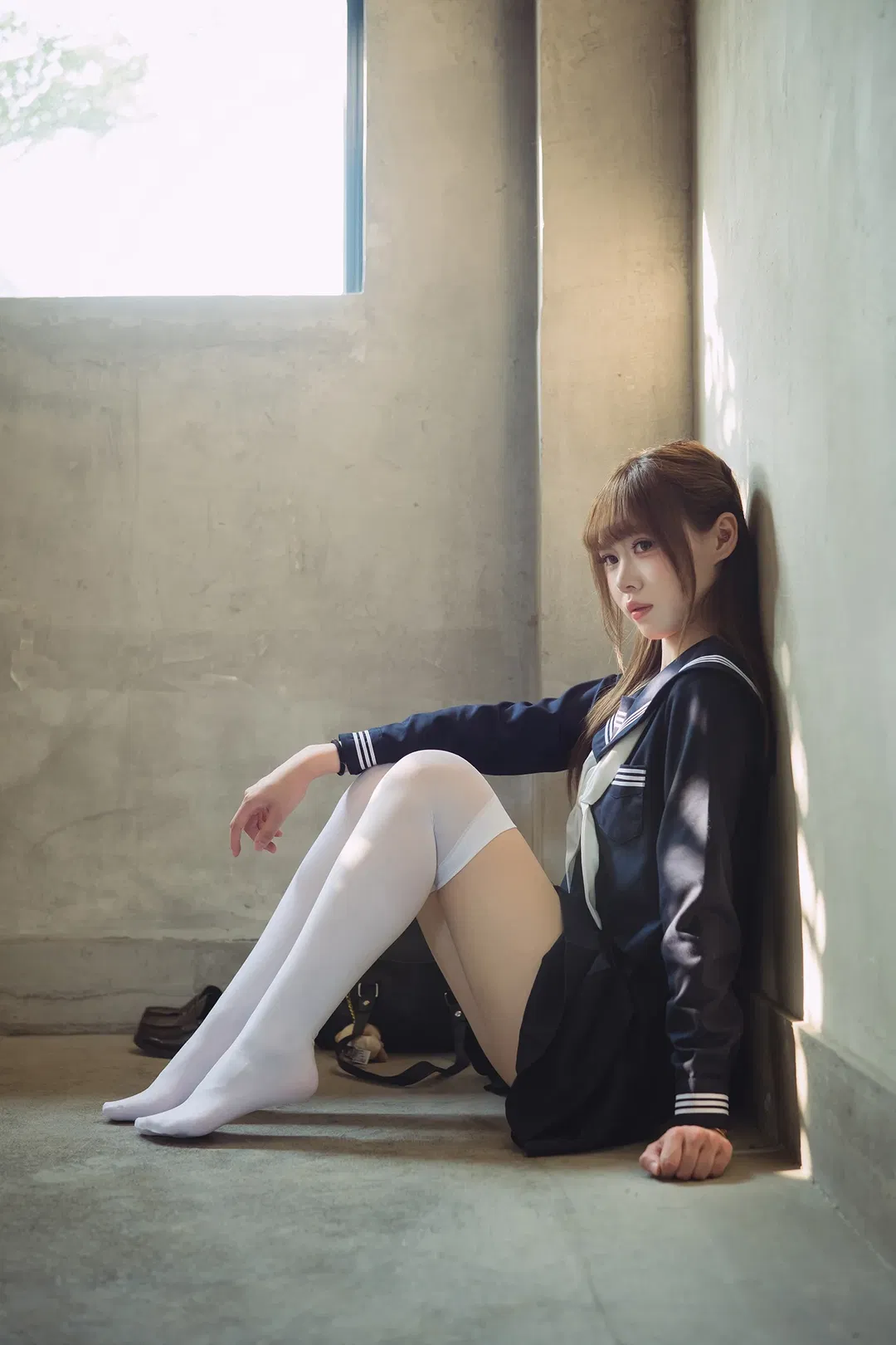放学后的光影JK水手服写真 - 第 14 张