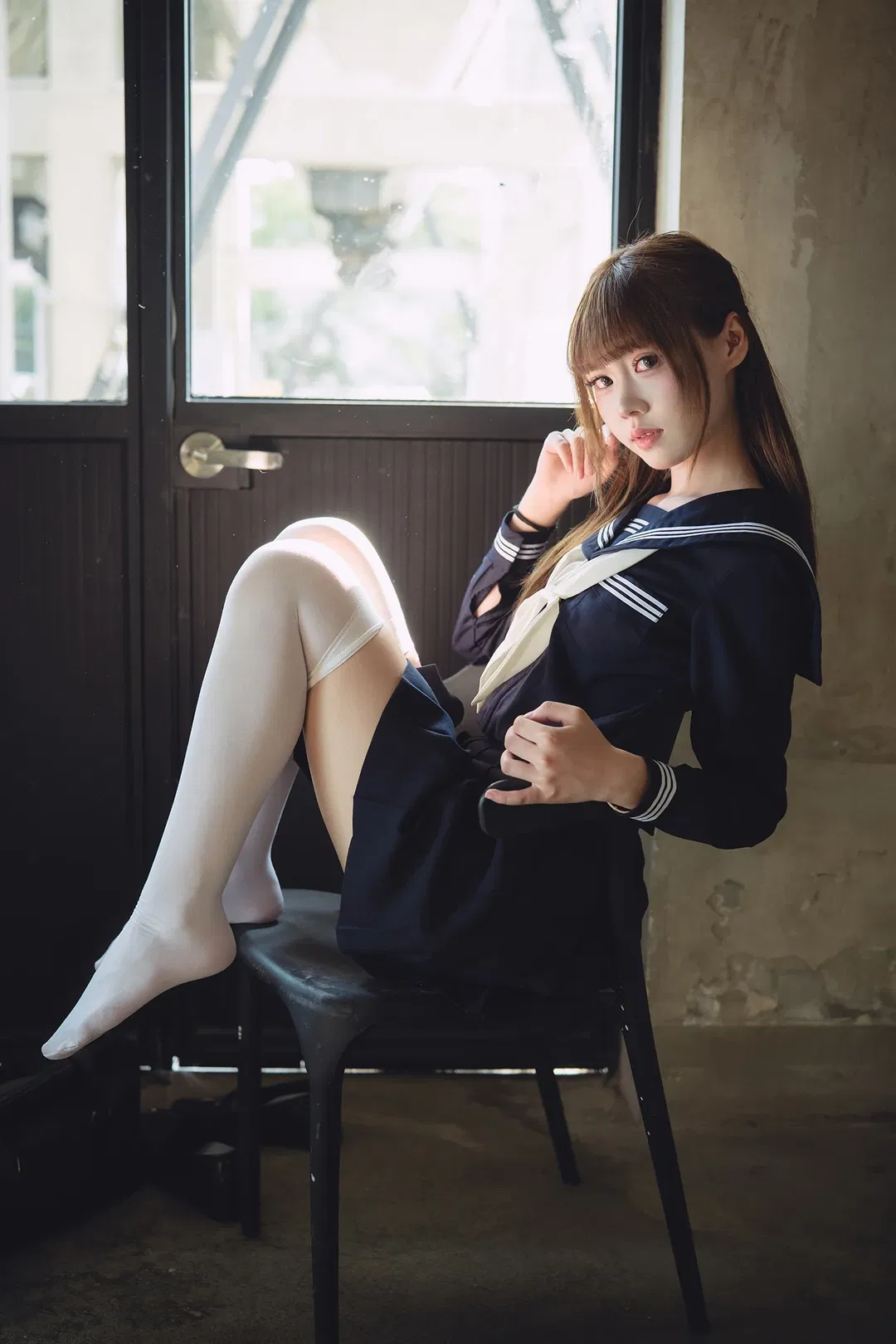 放学后的光影JK水手服写真 - 第 2 张