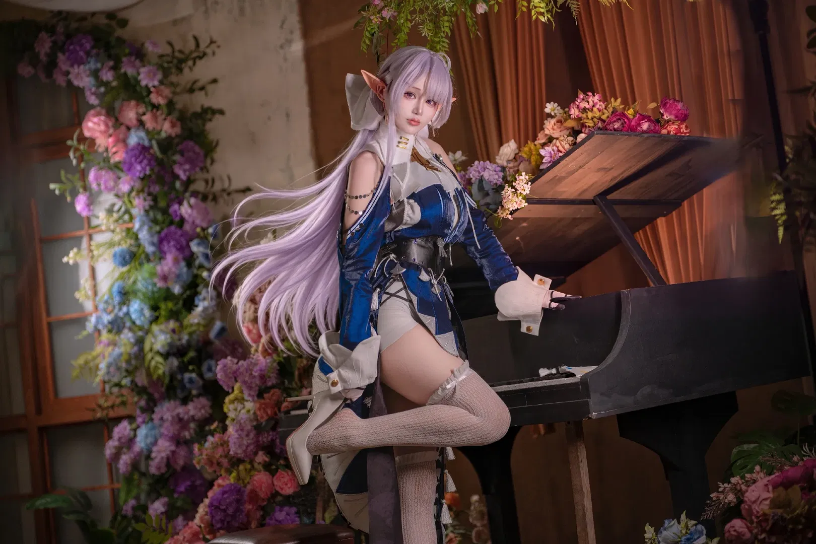 【维琳娜cos】绝区零罗斯凯利法的落地签拍摄记录 - 第 10 张