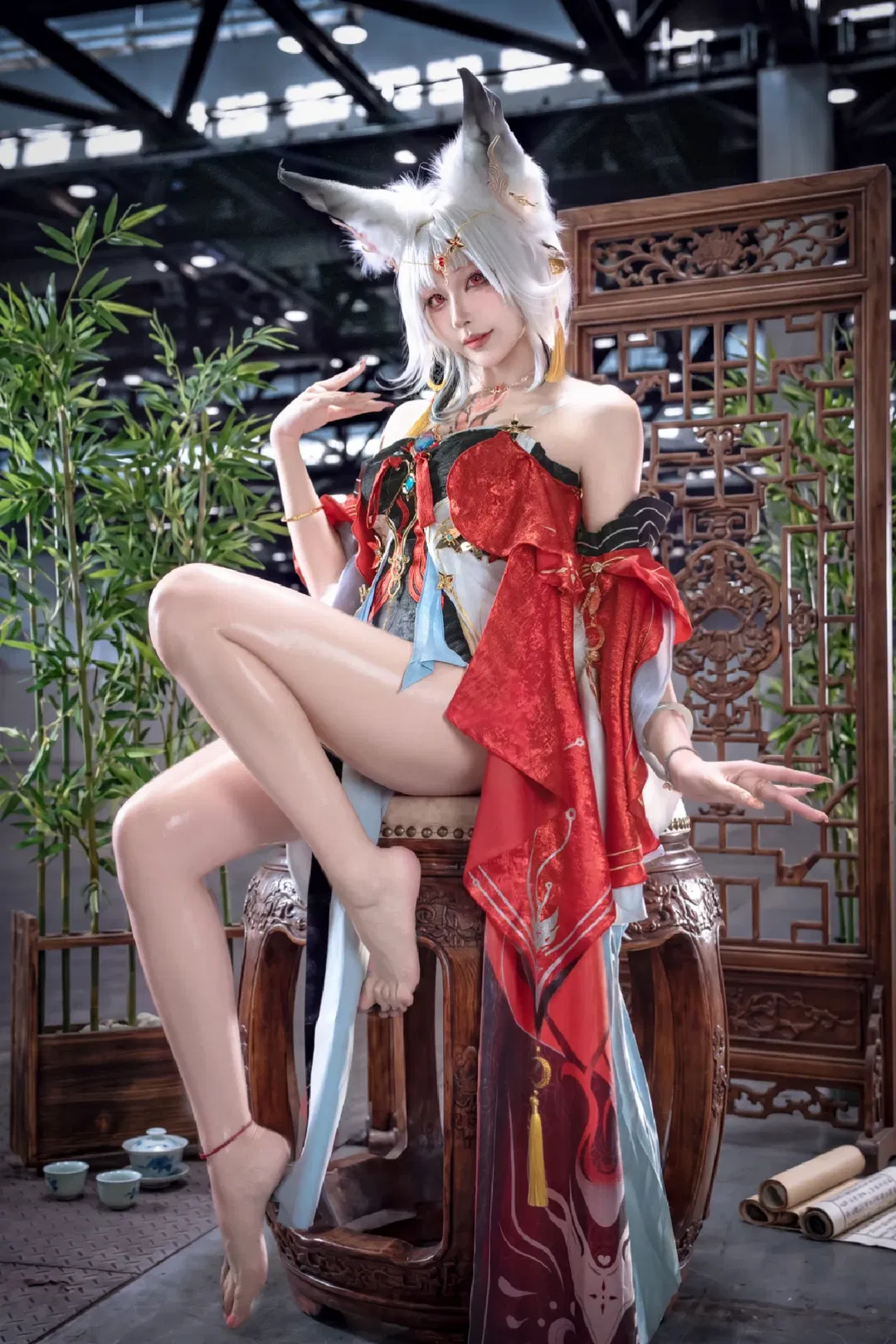 【心月狐cos】鸣潮心月狐漫展场照分享 - 第 1 张