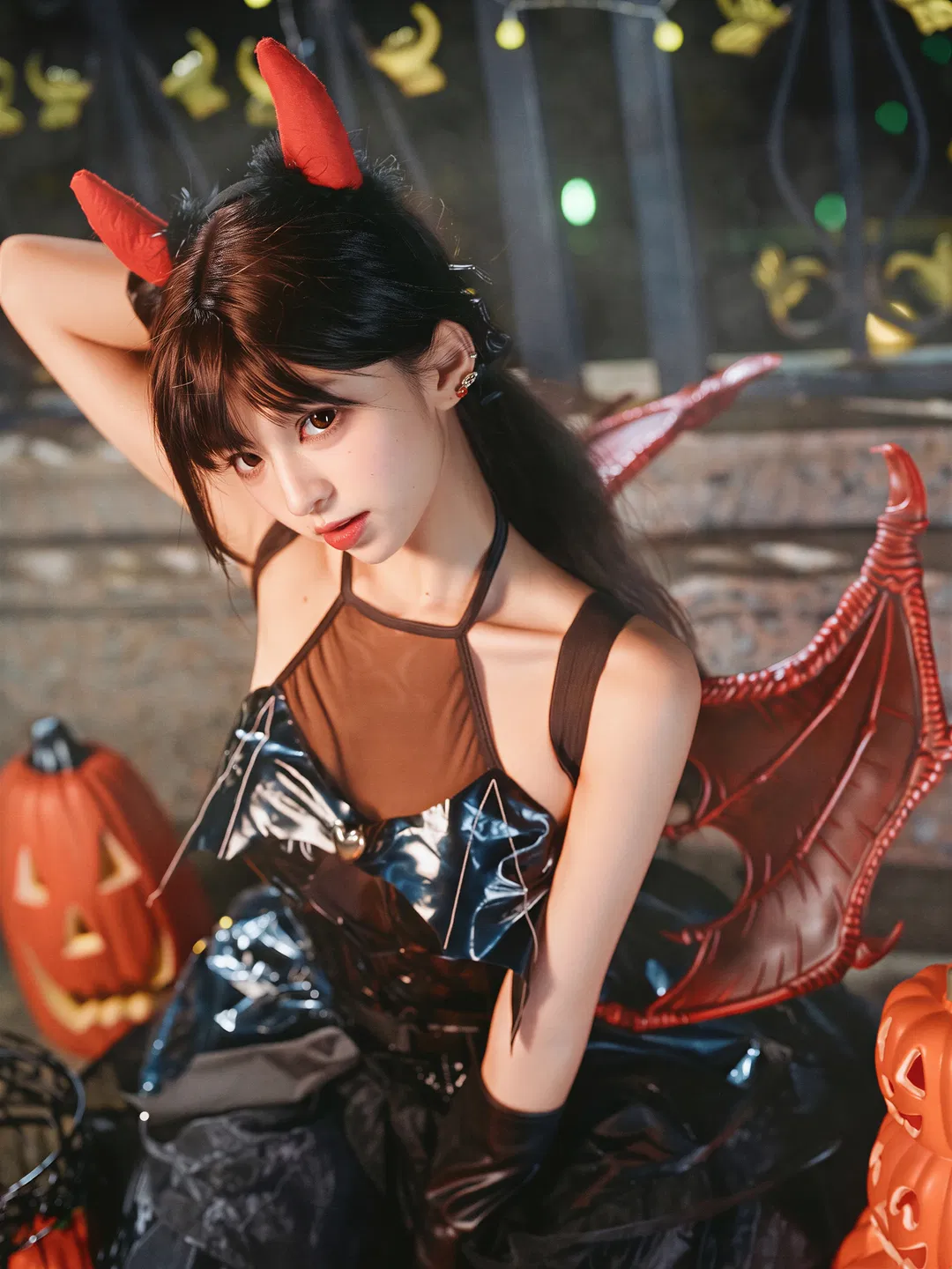 萬聖節小惡魔妝造，哥特風氛圍感拉滿 - 第 9 張