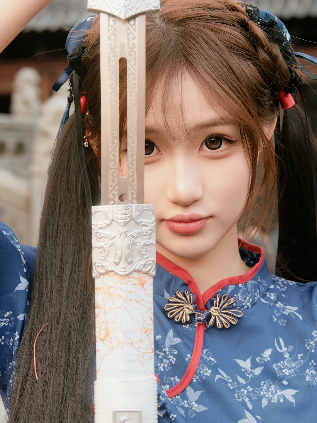 國風少女的武俠寫真，這波眼神殺拿捏了 - 第 1 張