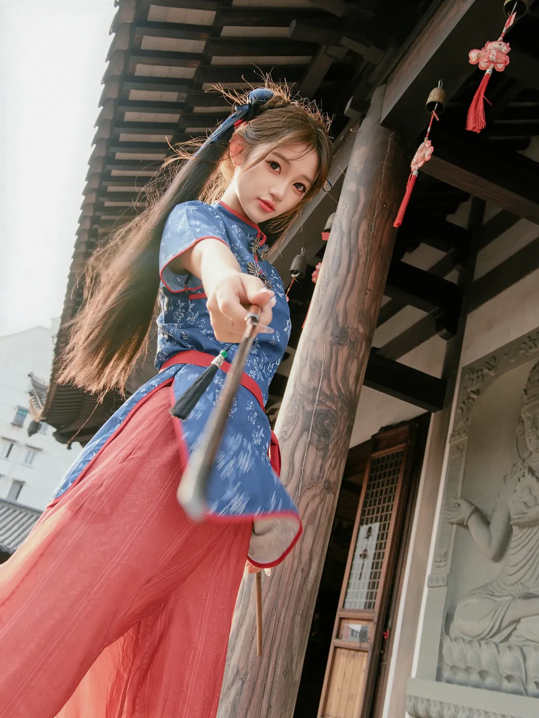 國風少女的武俠寫真，這波眼神殺拿捏了 - 第 2 張