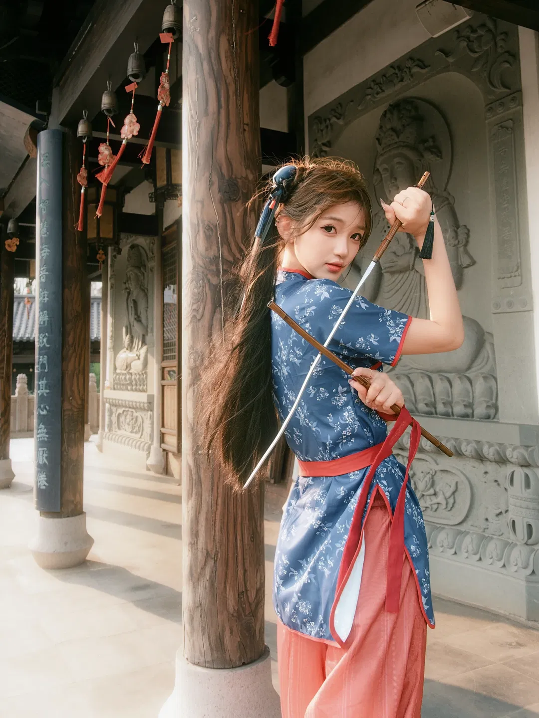 國風少女的武俠寫真，這波眼神殺拿捏了 - 第 3 張